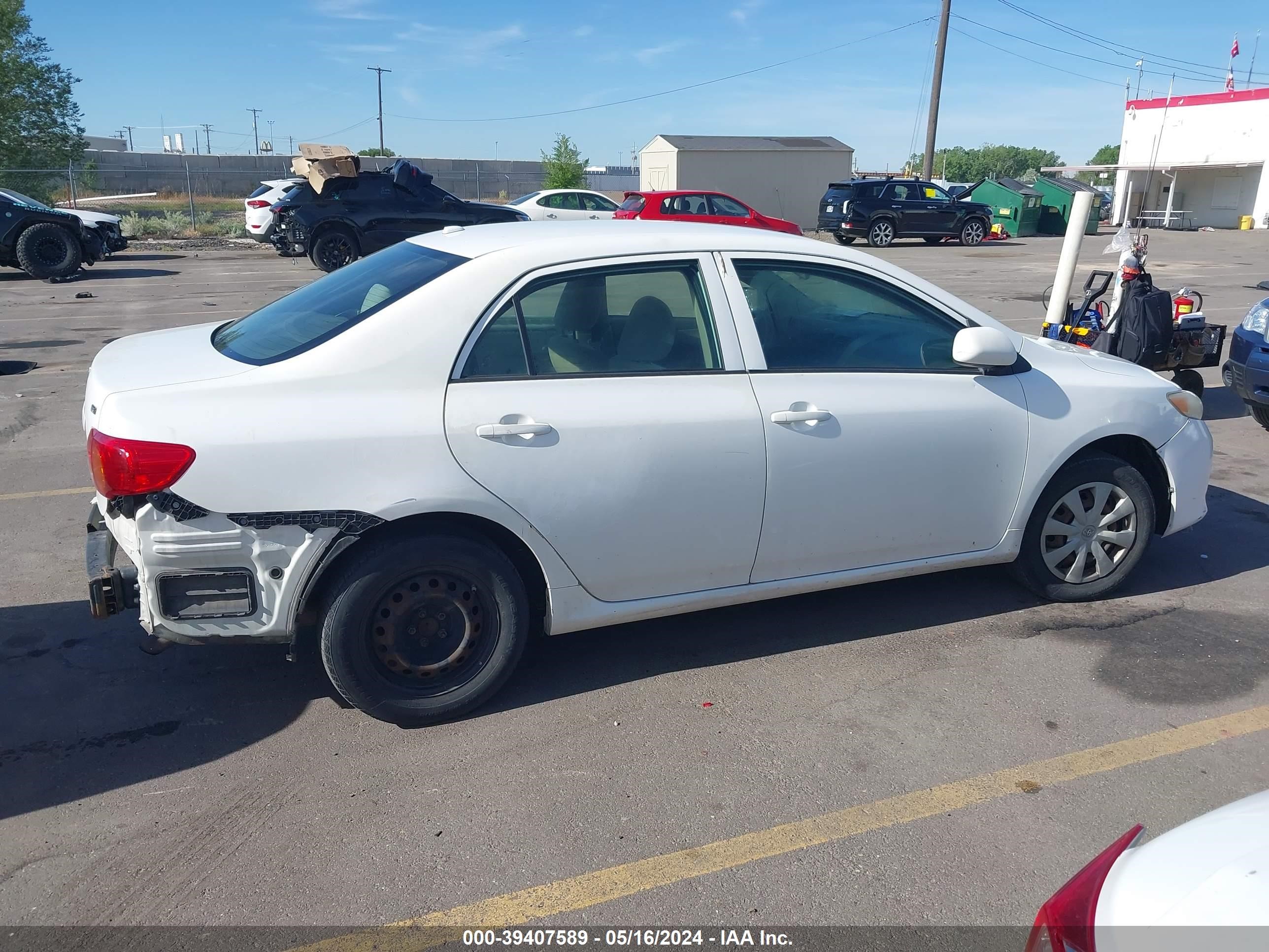 Photo 12 VIN: JTDBL40E09J018489 - TOYOTA COROLLA 