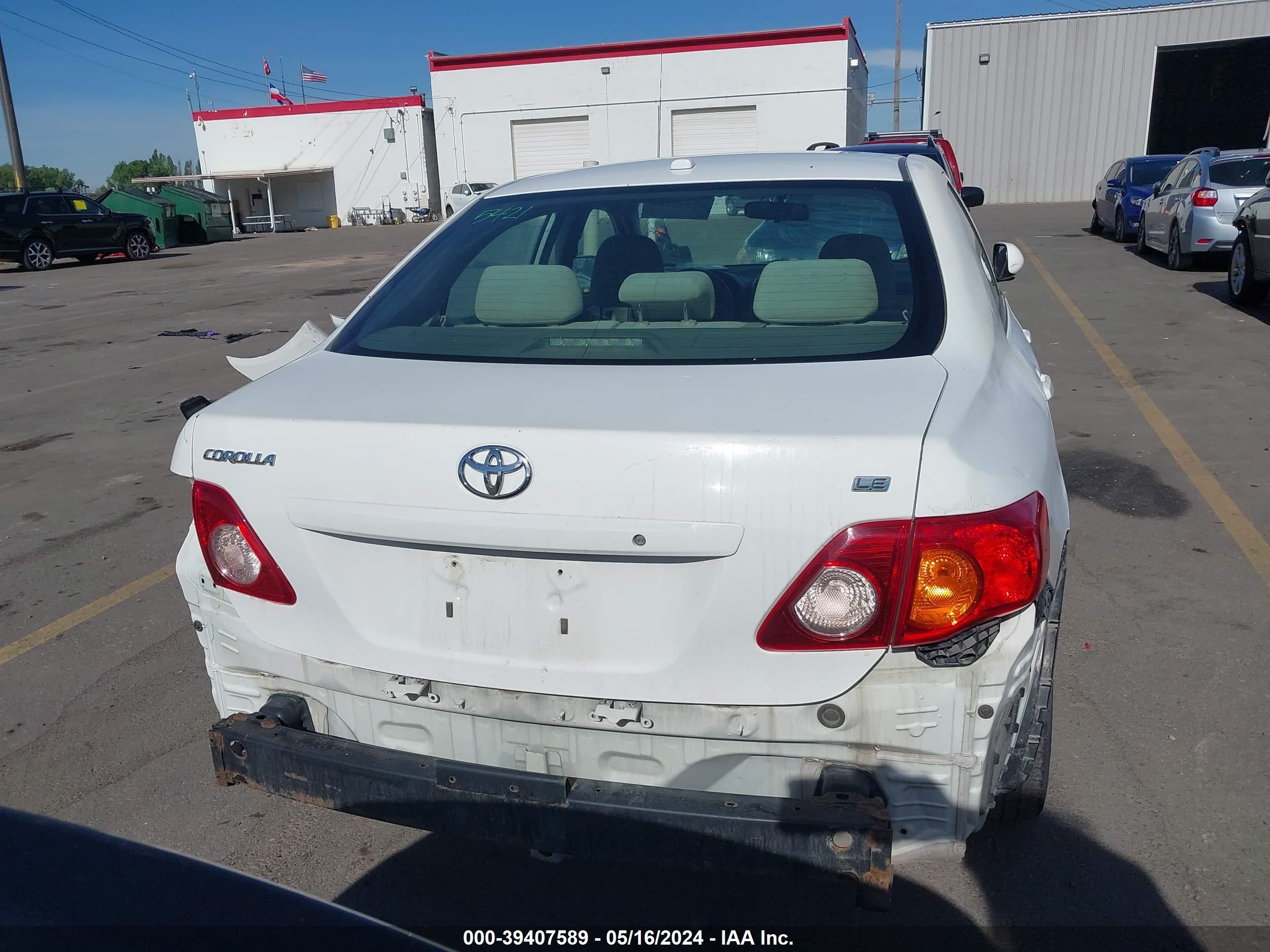 Photo 15 VIN: JTDBL40E09J018489 - TOYOTA COROLLA 