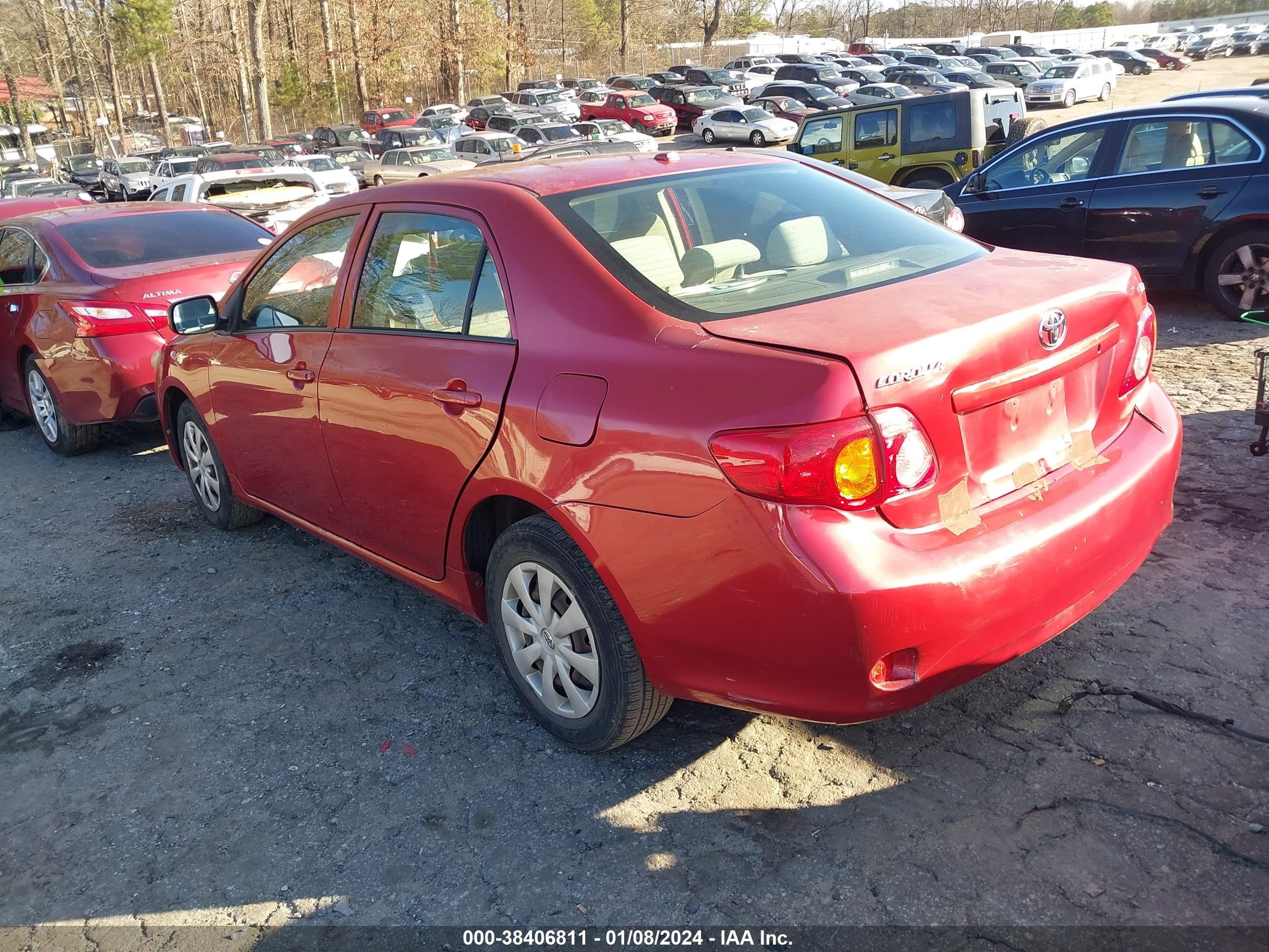 Photo 2 VIN: JTDBL40E199033231 - TOYOTA COROLLA 