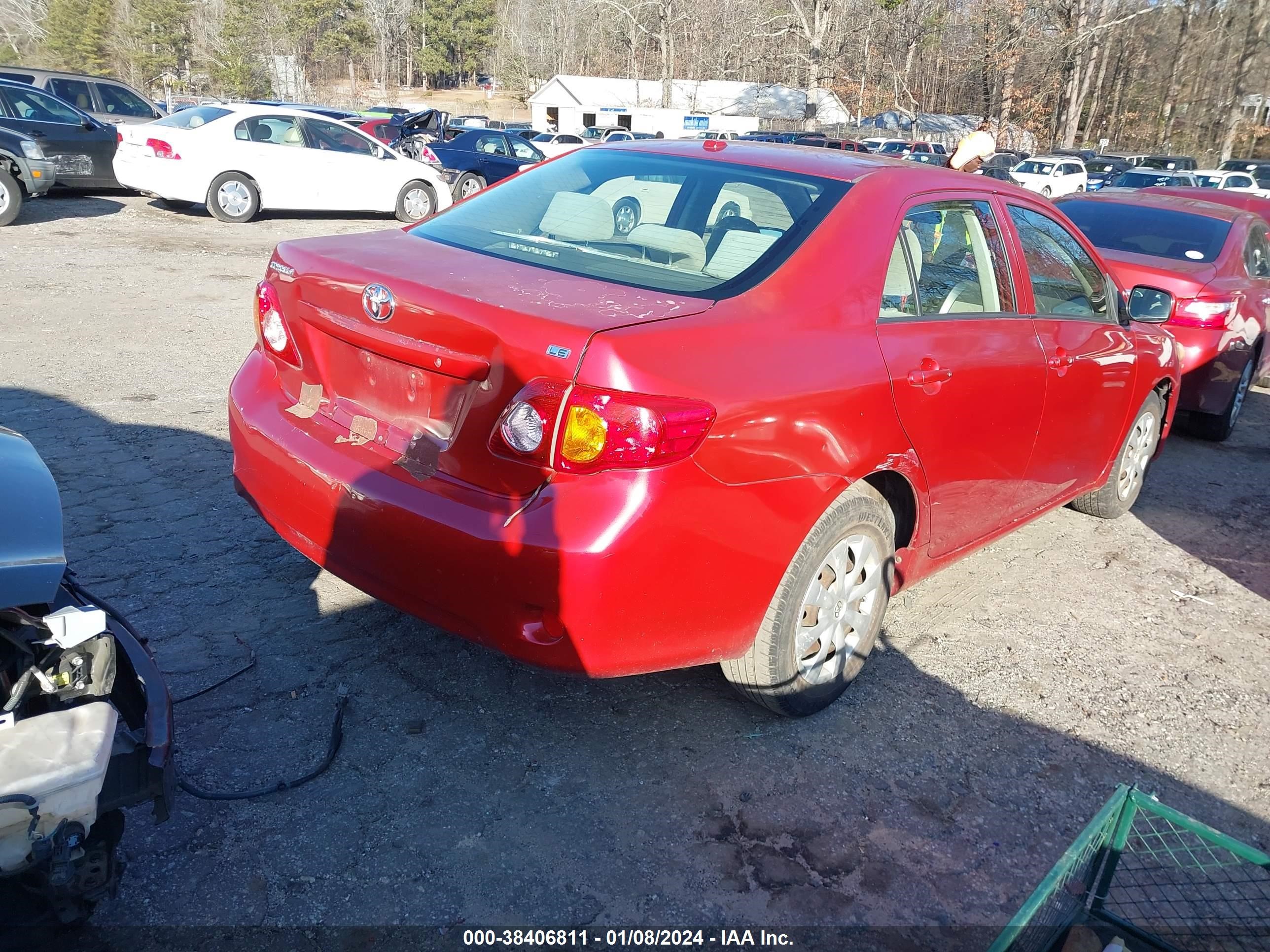 Photo 3 VIN: JTDBL40E199033231 - TOYOTA COROLLA 