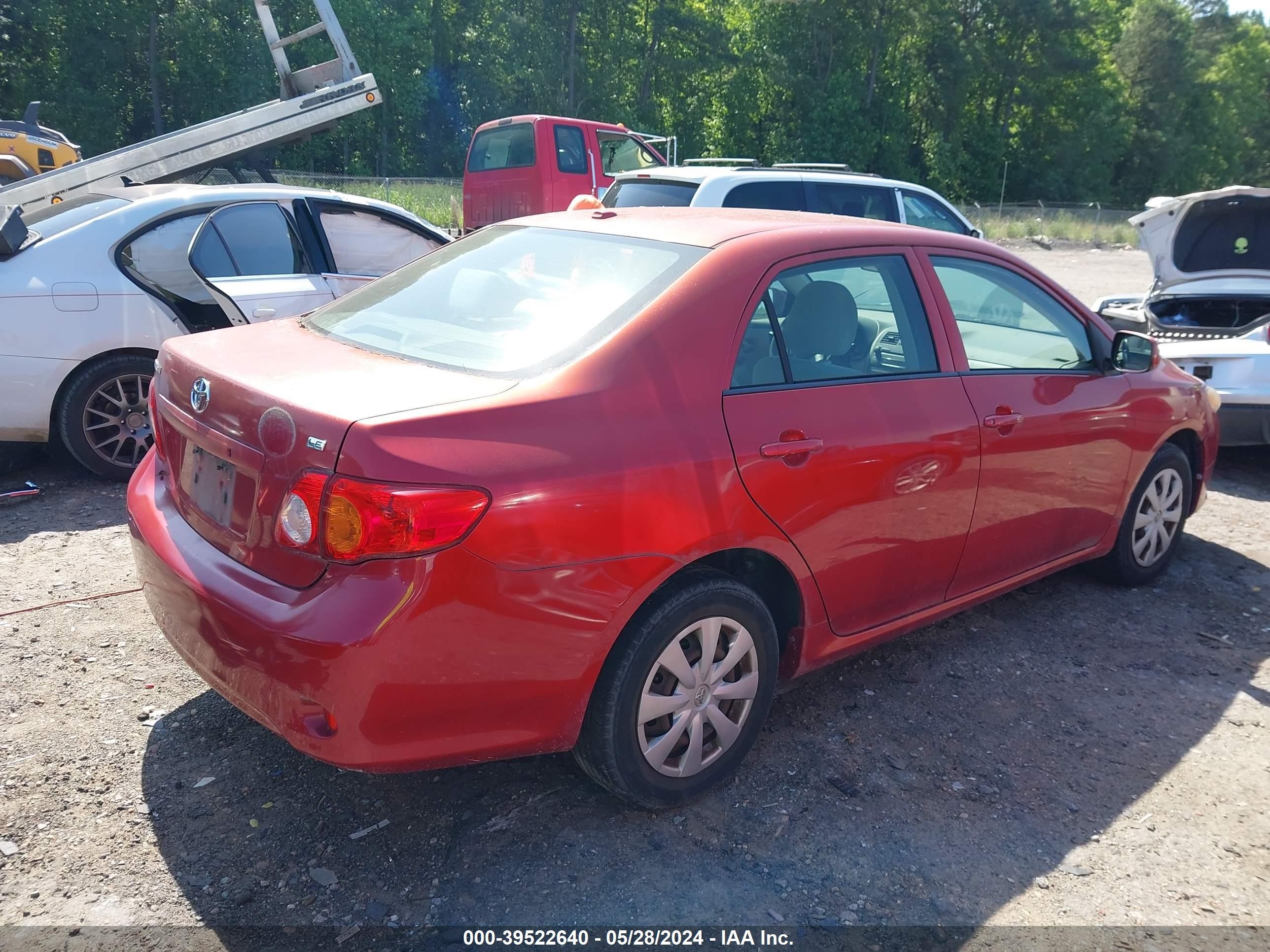 Photo 3 VIN: JTDBL40E199069212 - TOYOTA COROLLA 