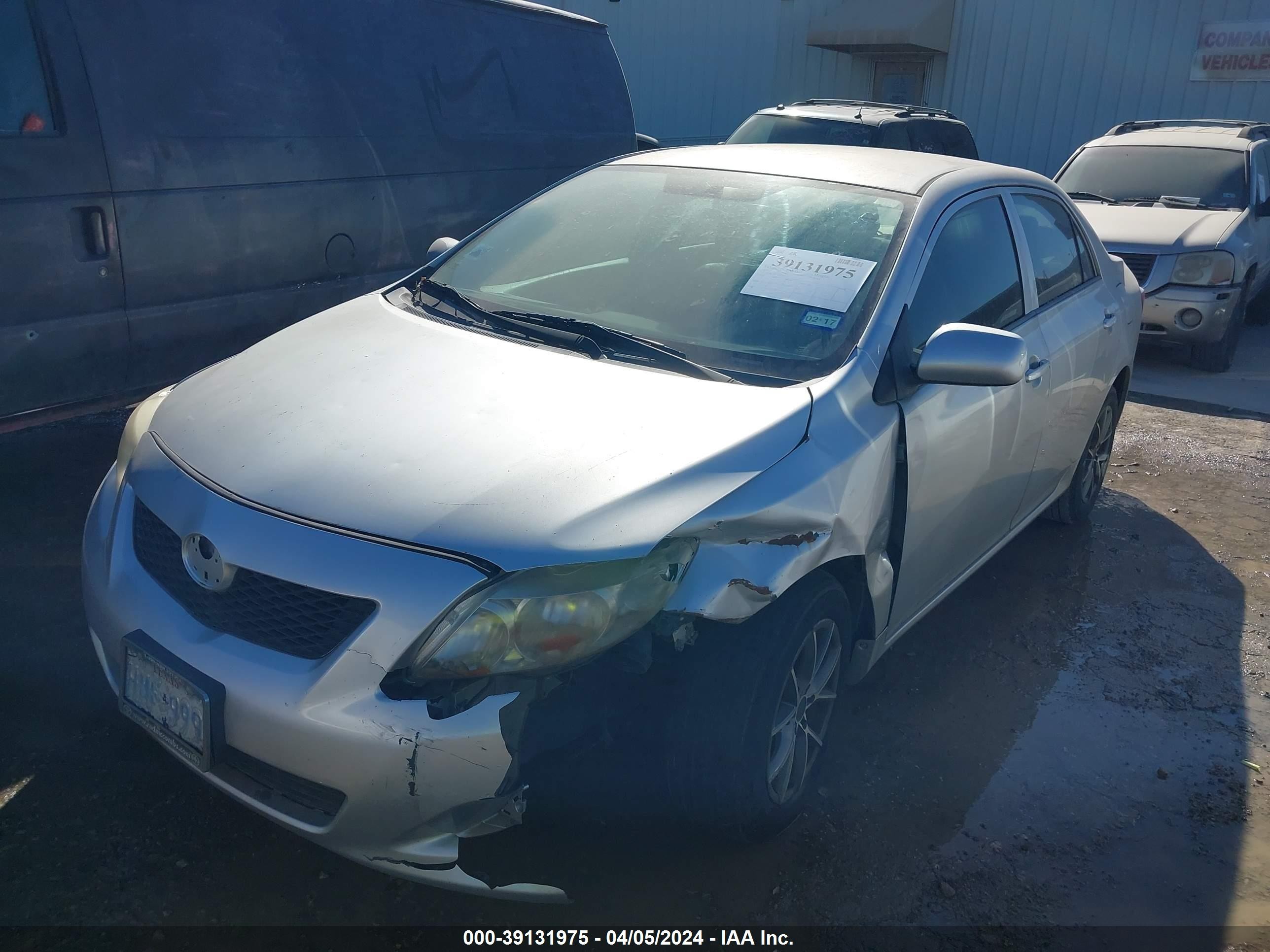 Photo 1 VIN: JTDBL40E19J002317 - TOYOTA COROLLA 