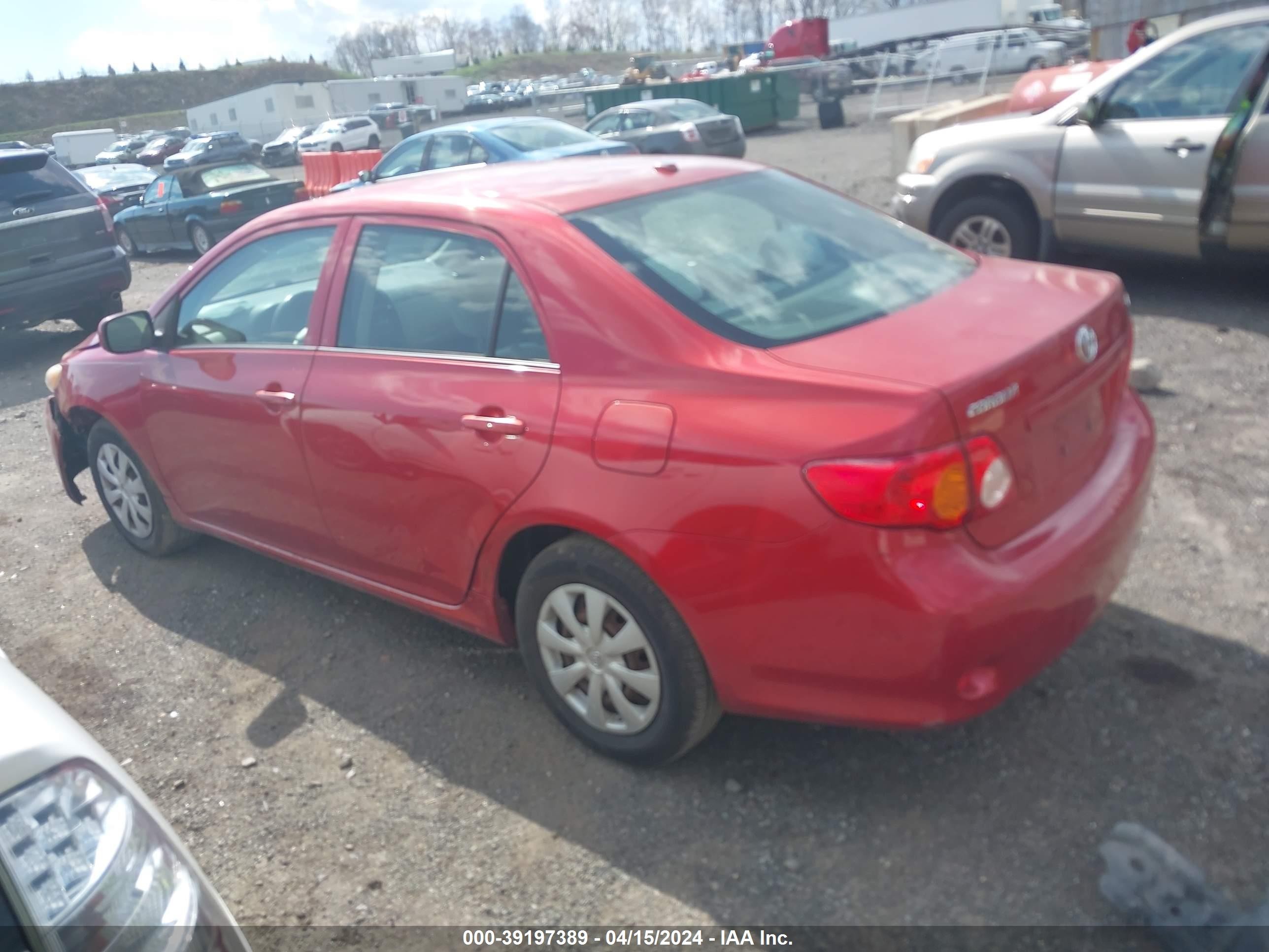 Photo 2 VIN: JTDBL40E19J008327 - TOYOTA COROLLA 