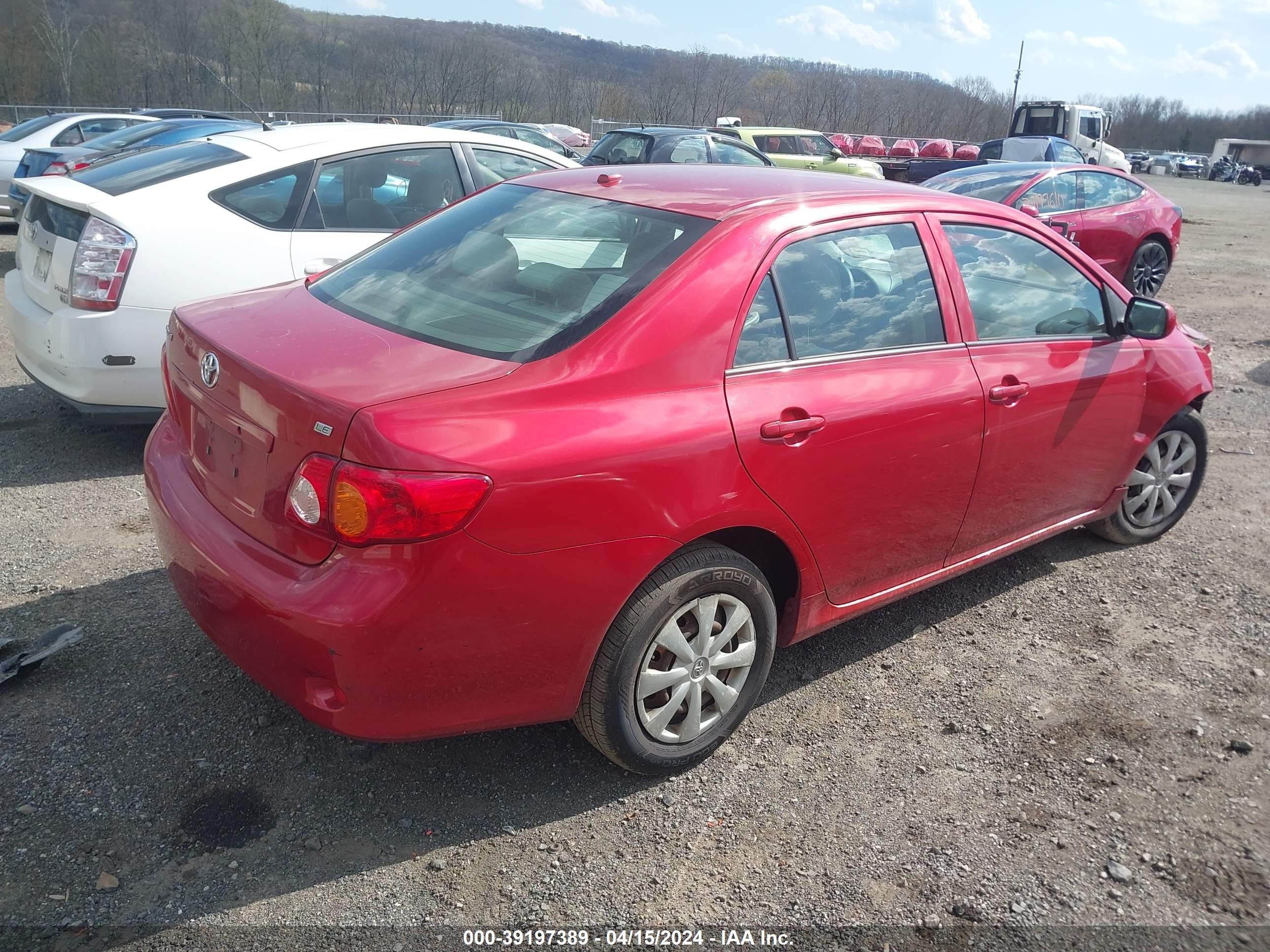 Photo 3 VIN: JTDBL40E19J008327 - TOYOTA COROLLA 