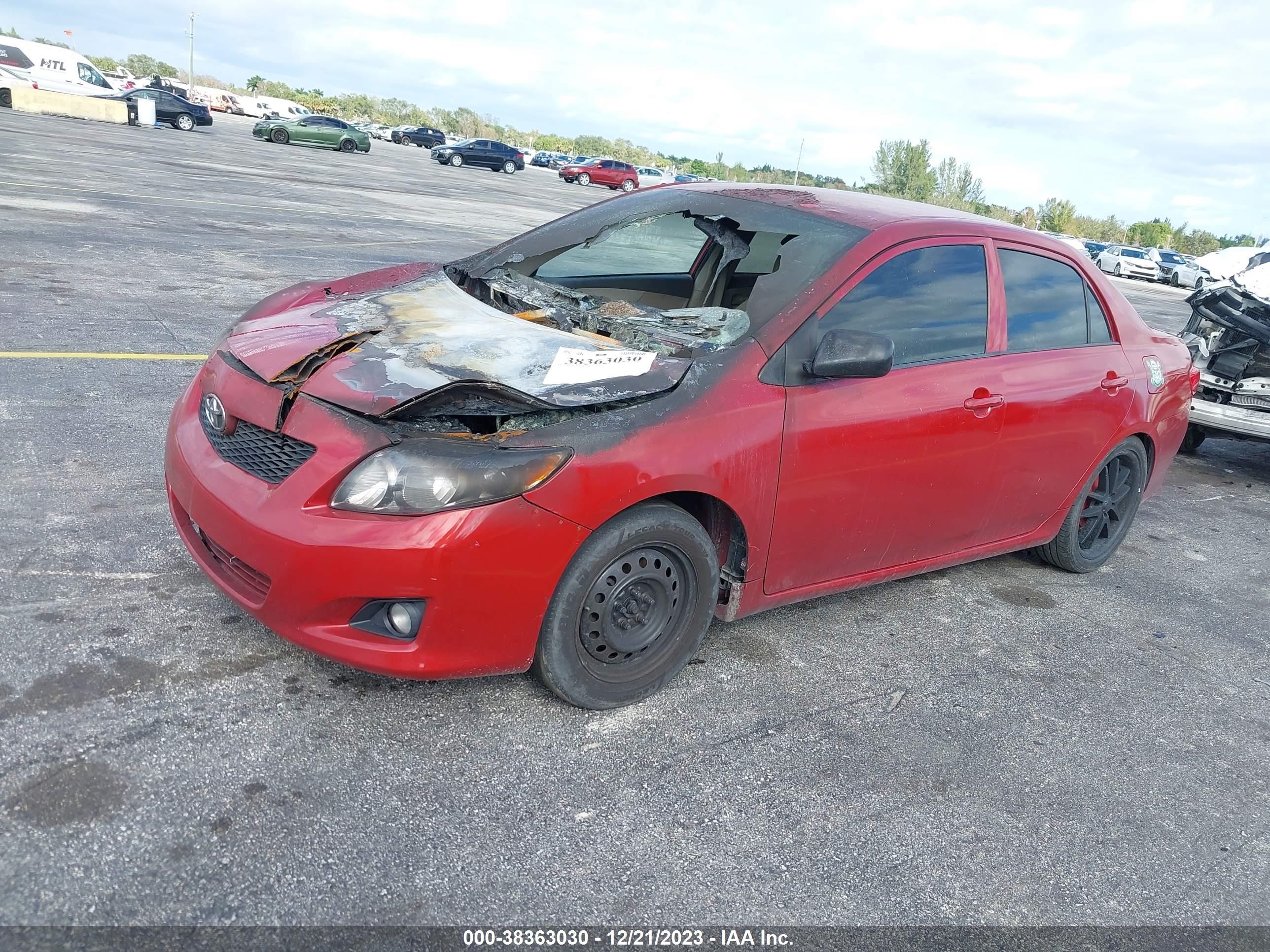 Photo 1 VIN: JTDBL40E19J039920 - TOYOTA COROLLA 