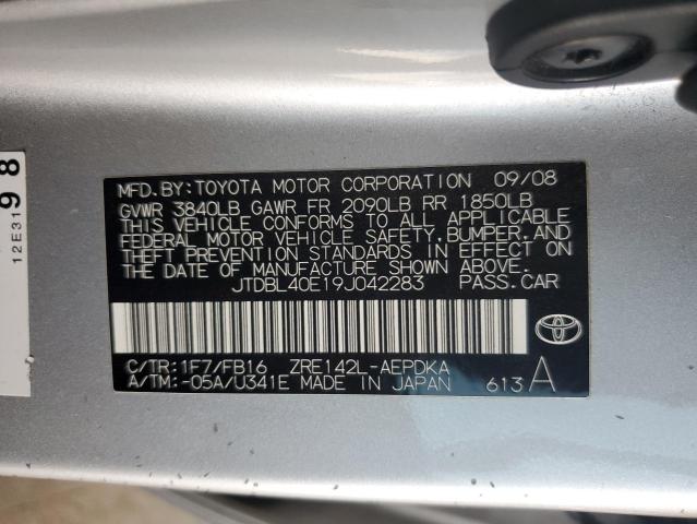 Photo 11 VIN: JTDBL40E19J042283 - TOYOTA COROLLA BA 