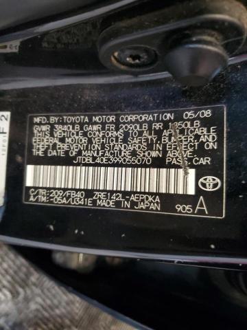 Photo 11 VIN: JTDBL40E399055070 - TOYOTA COROLLA BA 