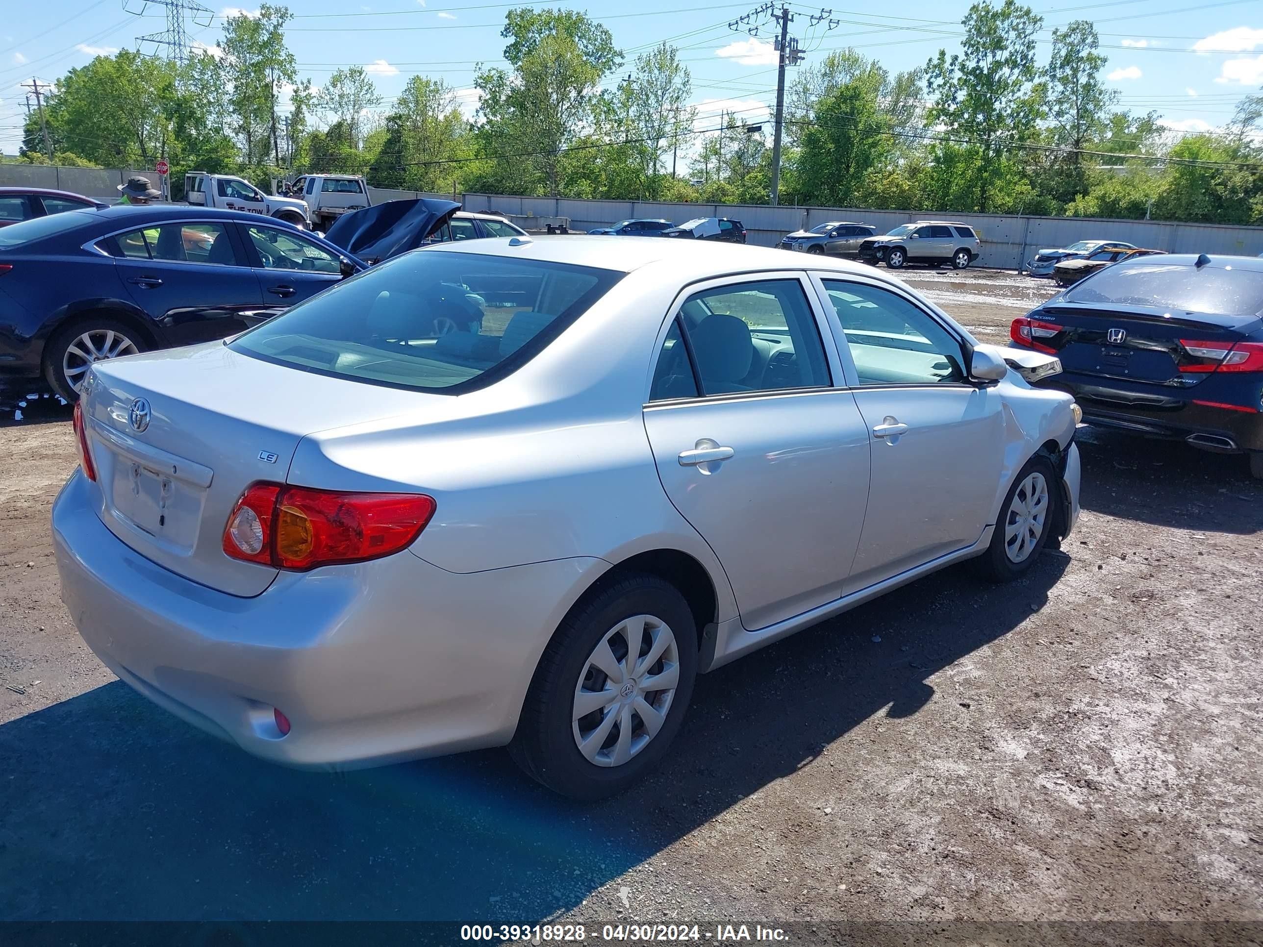 Photo 3 VIN: JTDBL40E39J029826 - TOYOTA COROLLA 