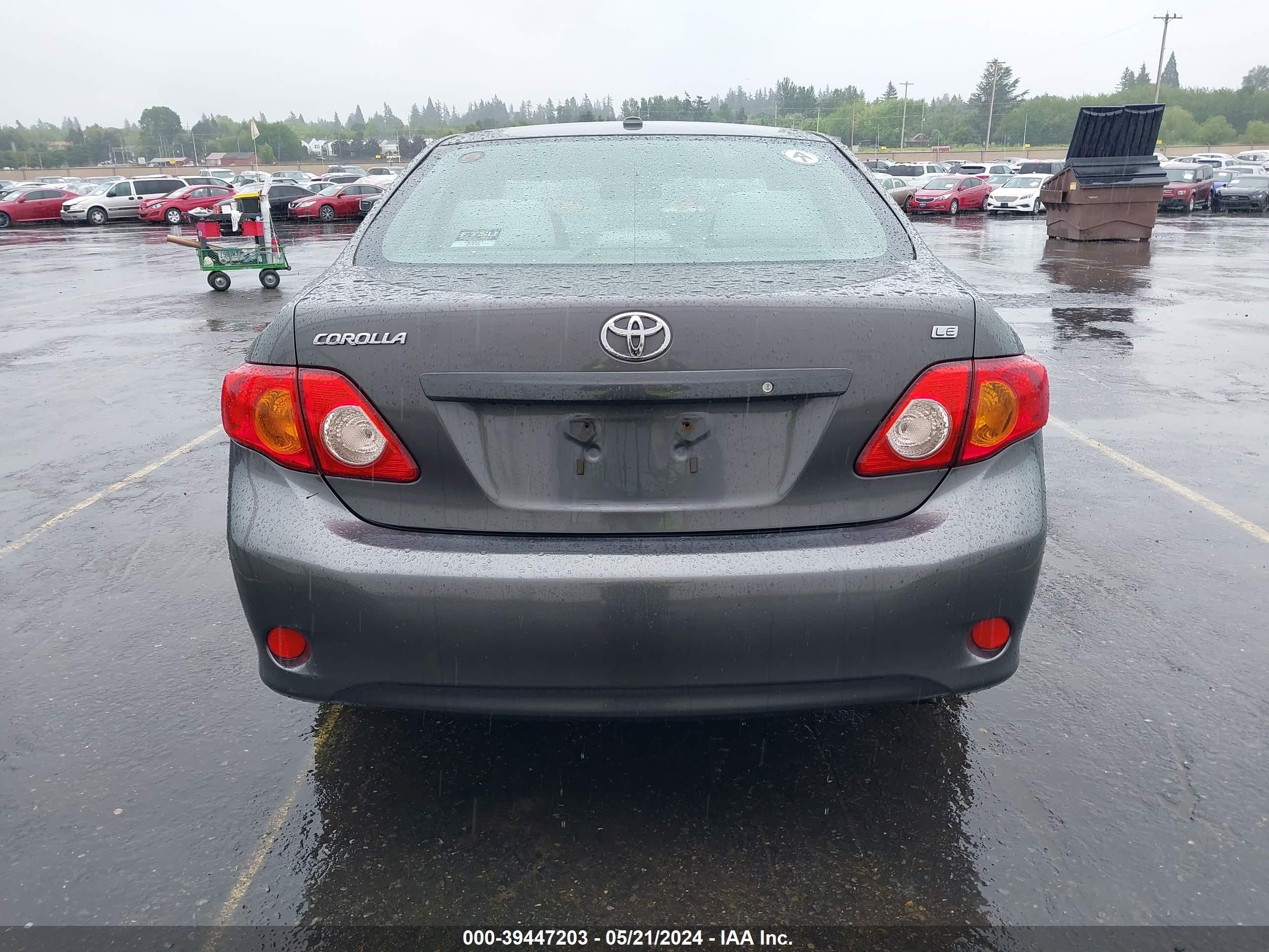 Photo 15 VIN: JTDBL40E49J016471 - TOYOTA COROLLA 