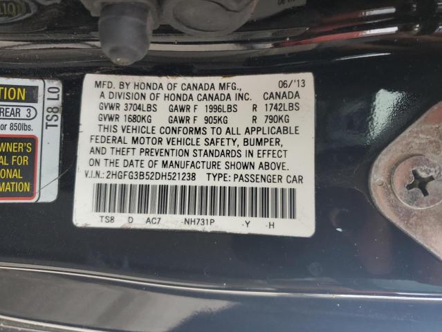 Photo 11 VIN: JTDBL40E599093688 - HONDA CIVIC 