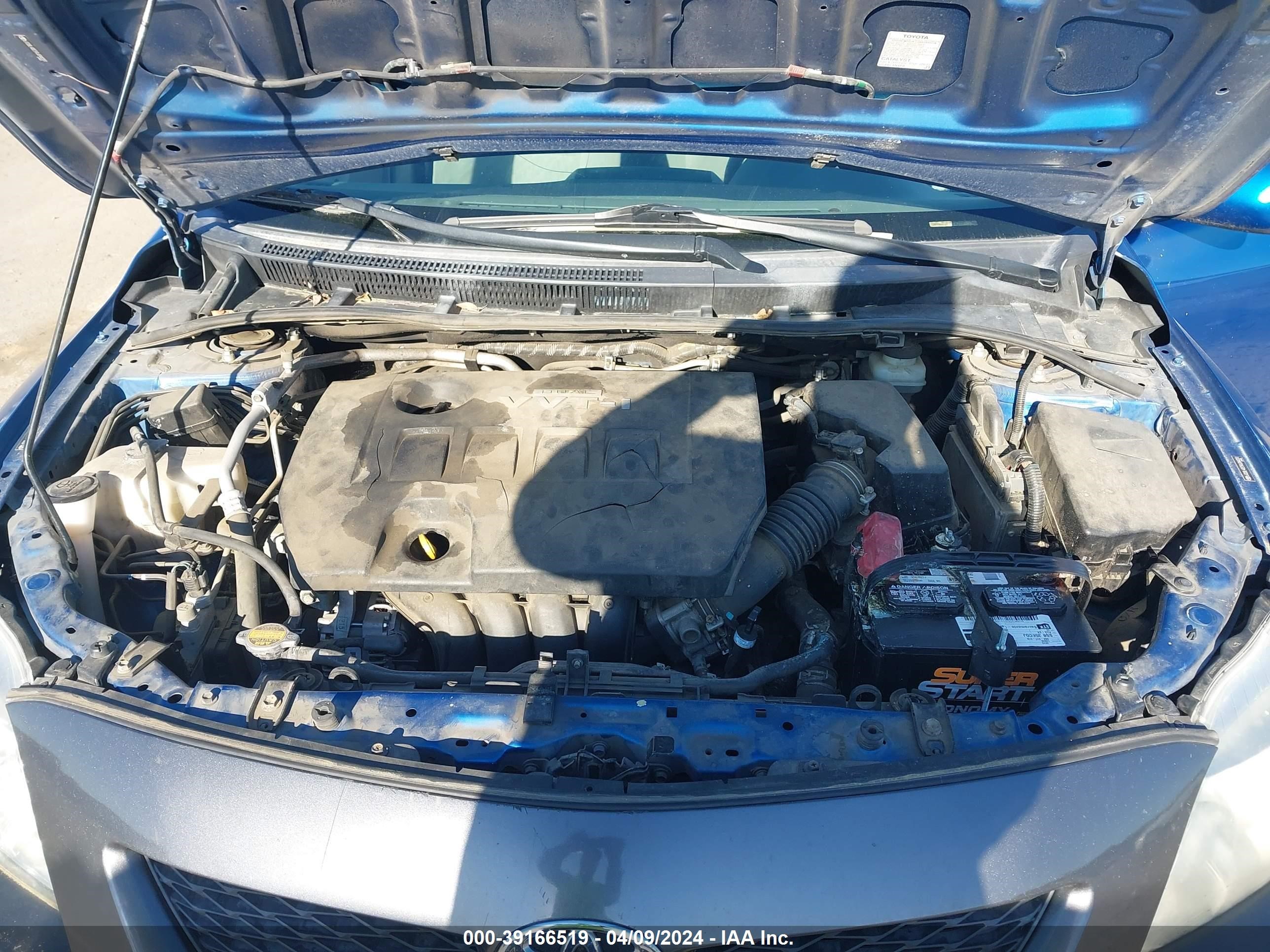 Photo 9 VIN: JTDBL40E59J044201 - TOYOTA COROLLA 