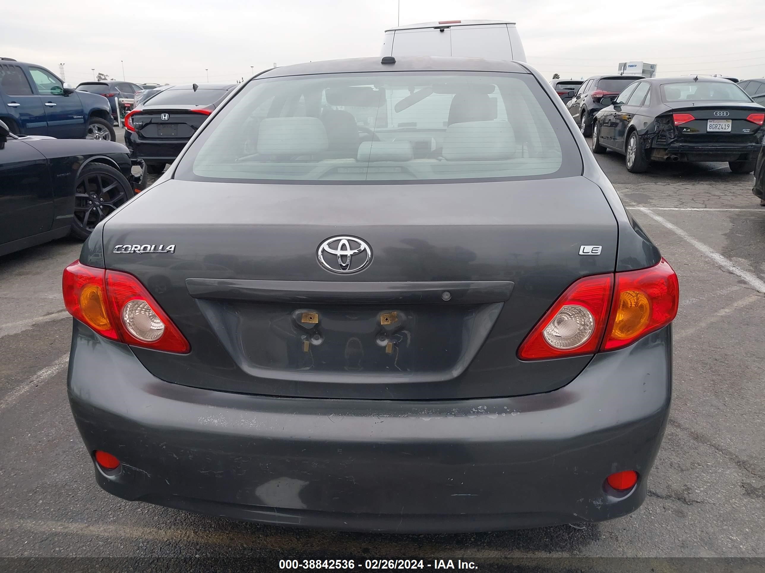 Photo 15 VIN: JTDBL40E799036957 - TOYOTA COROLLA 