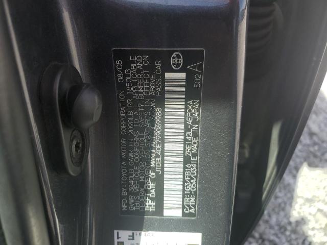 Photo 11 VIN: JTDBL40E799069988 - TOYOTA COROLLA BA 