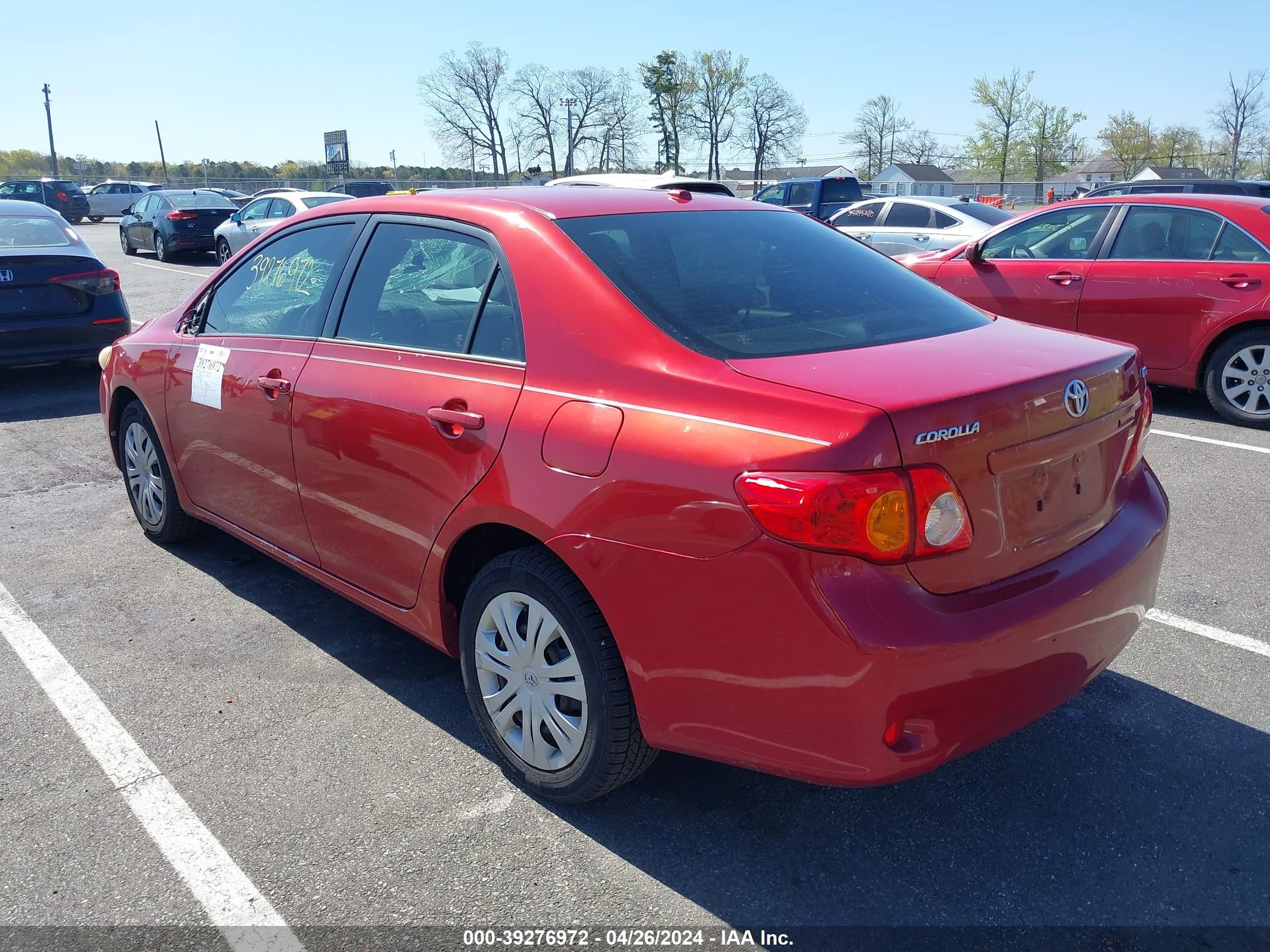 Photo 2 VIN: JTDBL40E799081347 - TOYOTA COROLLA 