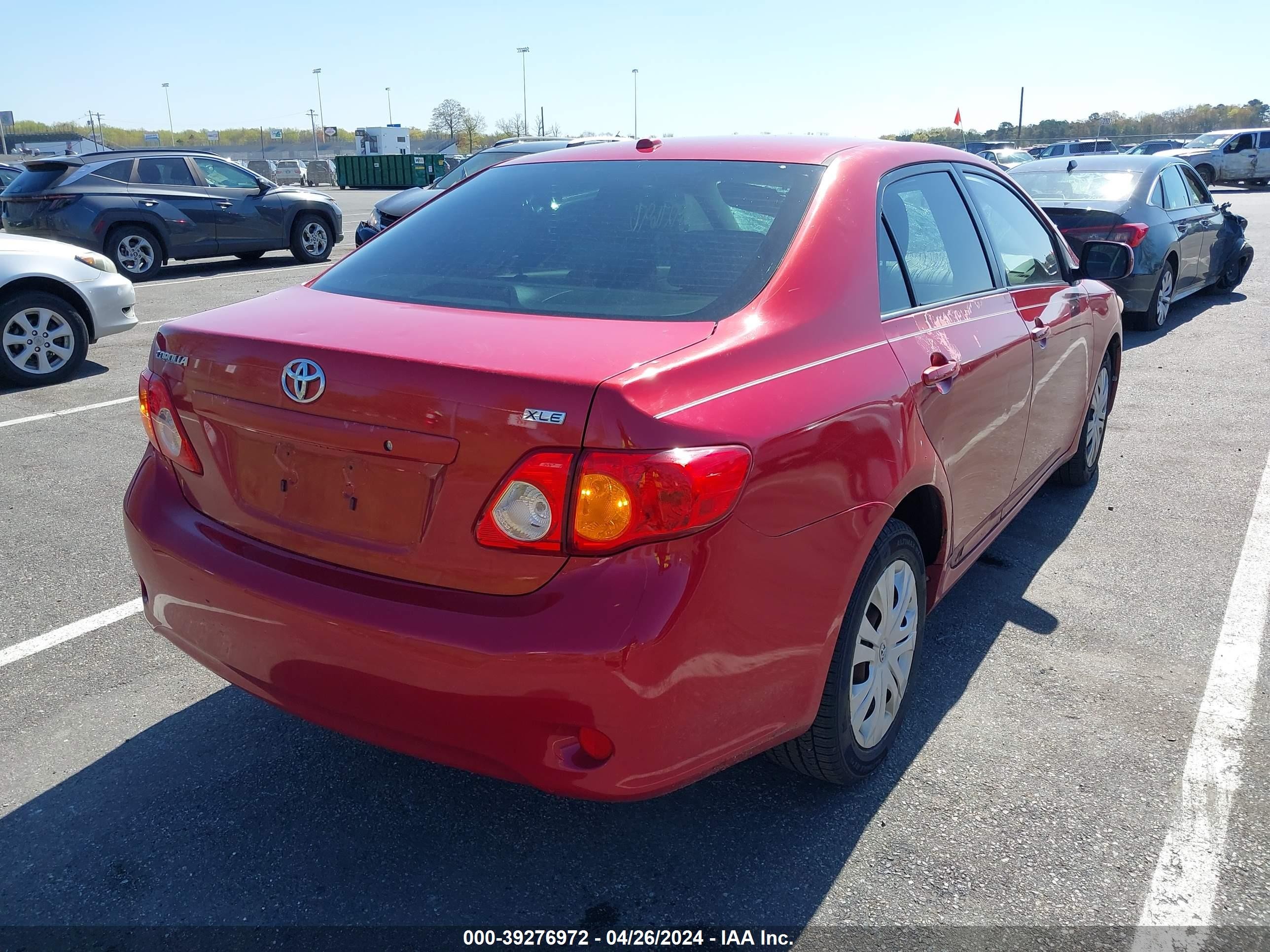 Photo 3 VIN: JTDBL40E799081347 - TOYOTA COROLLA 