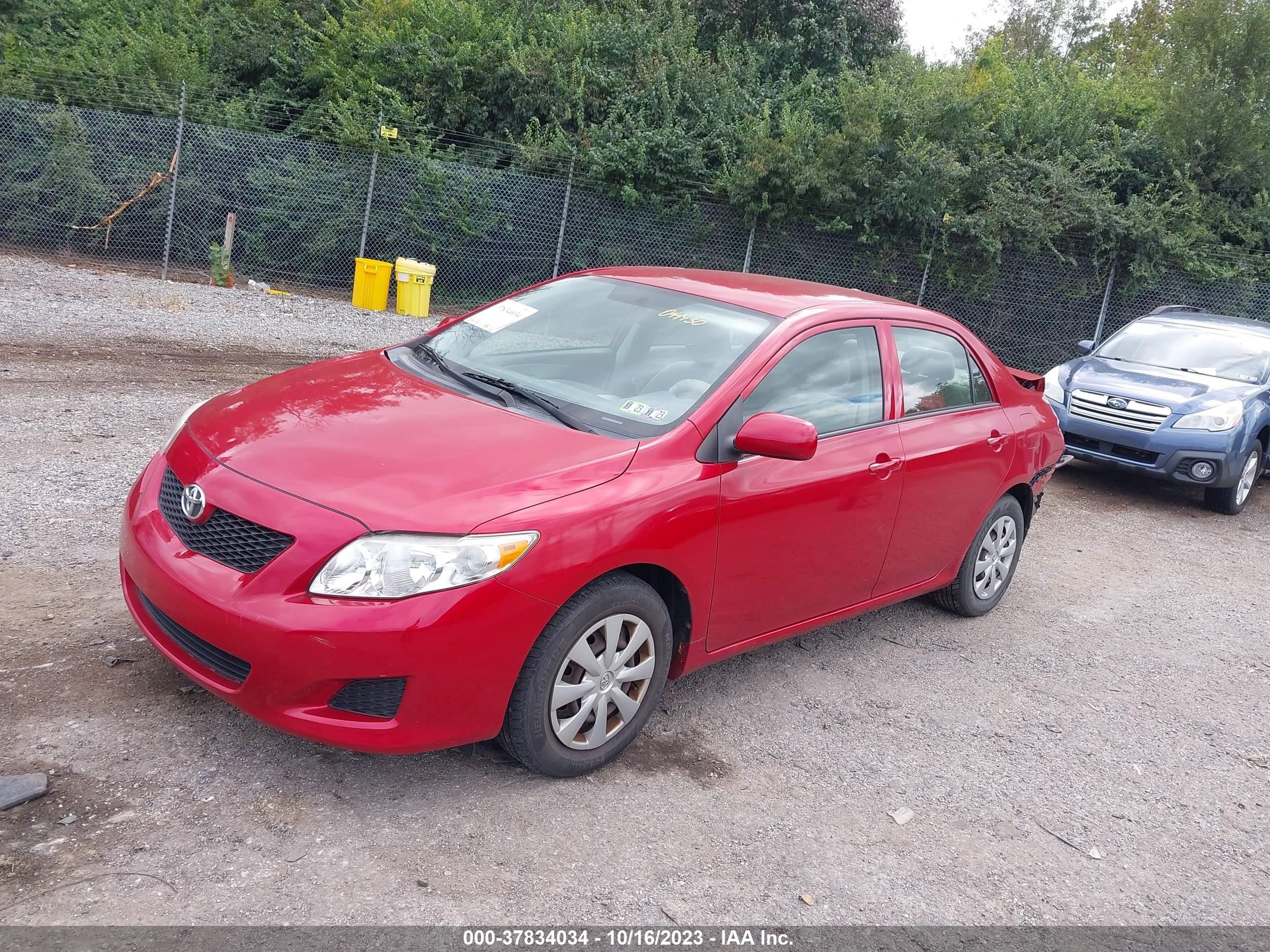 Photo 1 VIN: JTDBL40E79J044930 - TOYOTA COROLLA 