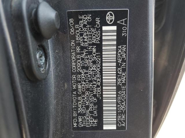 Photo 11 VIN: JTDBL40E899062211 - TOYOTA COROLLA BA 