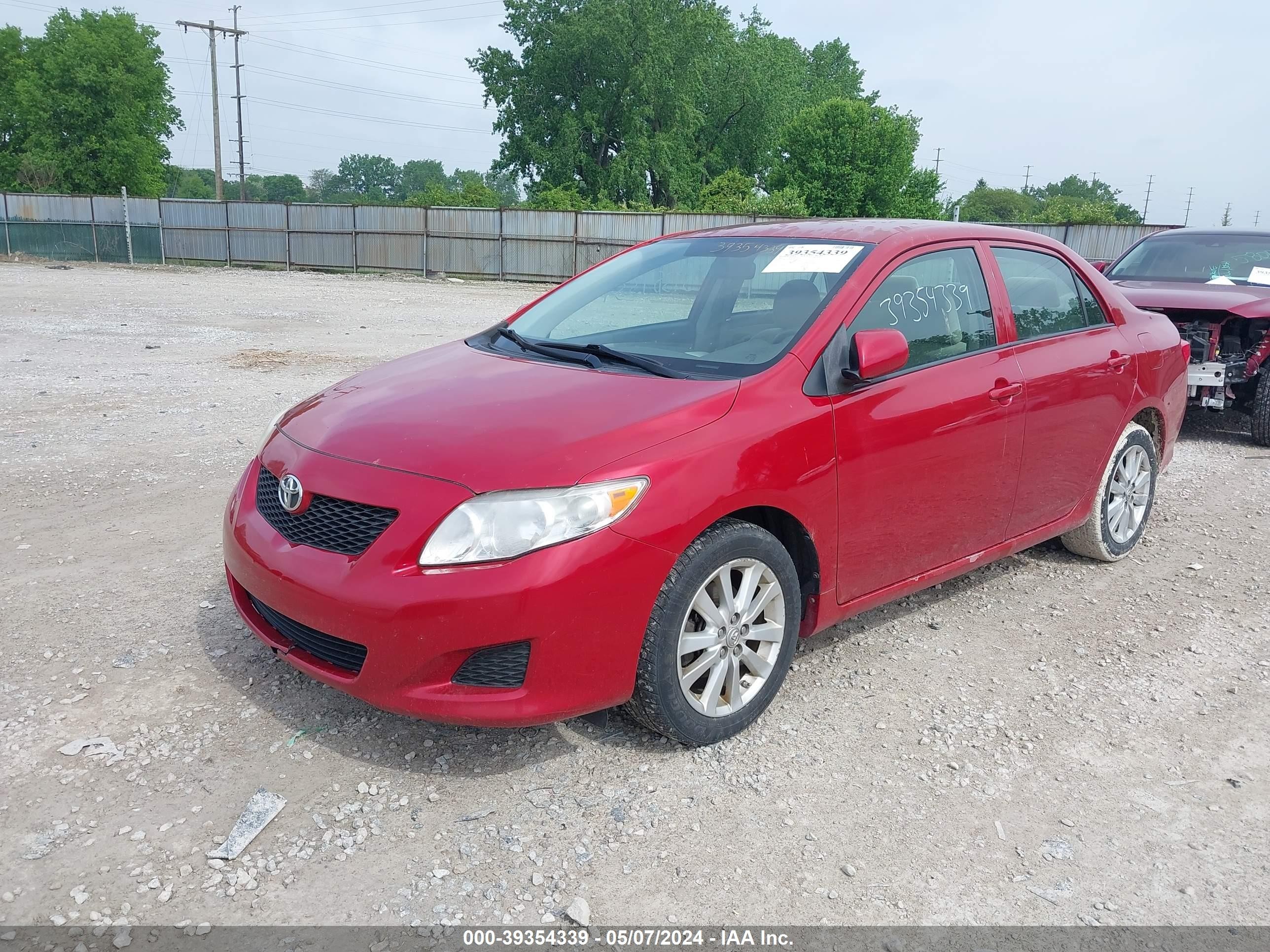 Photo 1 VIN: JTDBL40E899067005 - TOYOTA COROLLA 