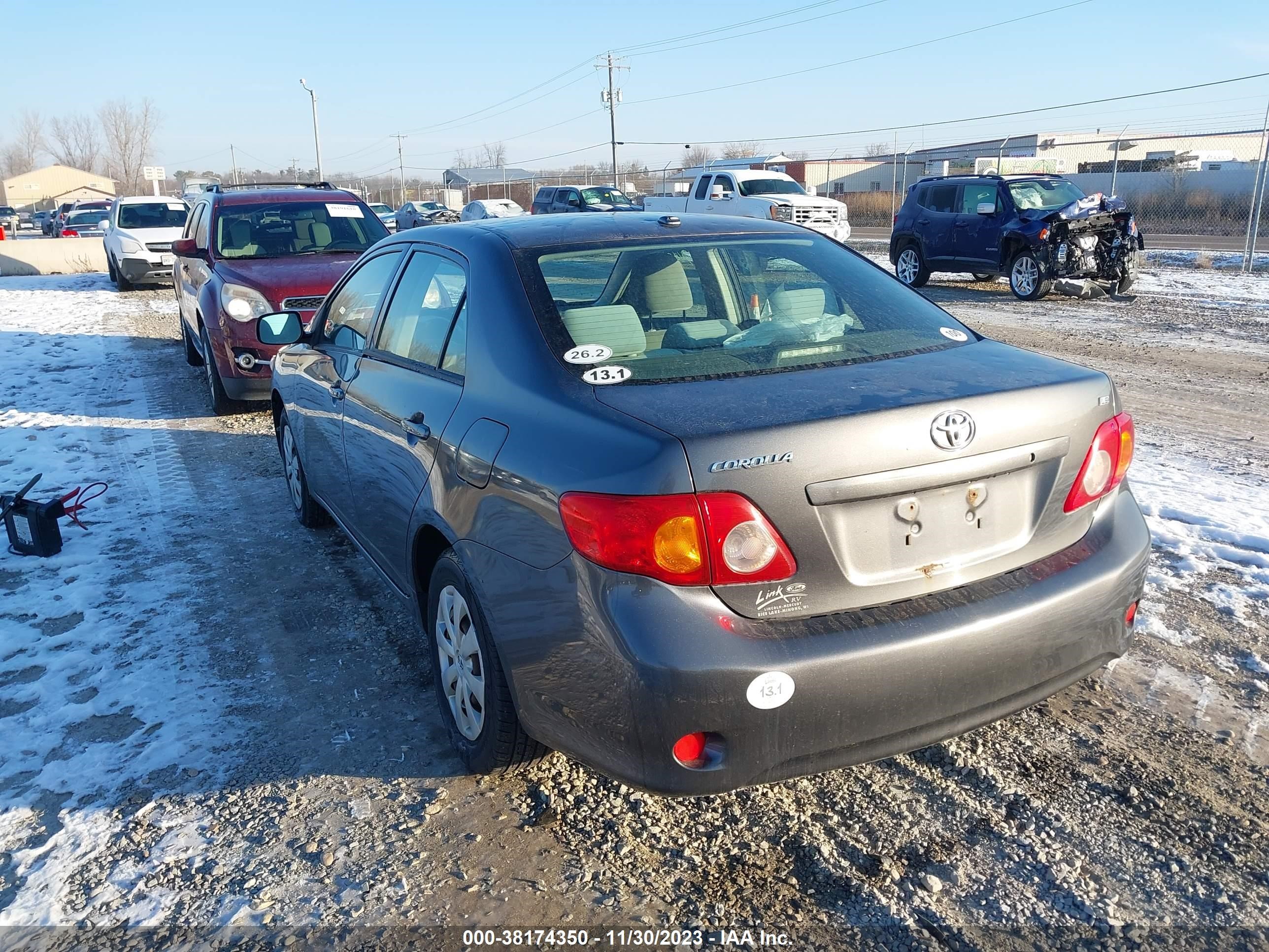 Photo 2 VIN: JTDBL40E89J033709 - TOYOTA COROLLA 