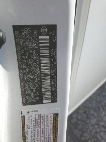 Photo 11 VIN: JTDBL40E999048107 - TOYOTA COROLLA BA 