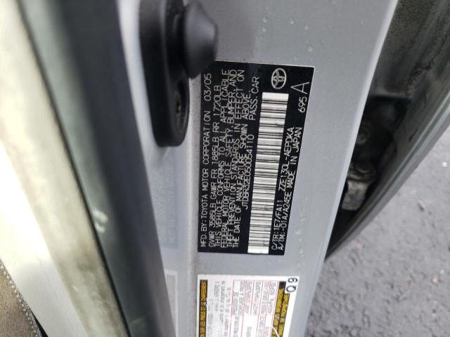 Photo 11 VIN: JTDBR32E050054110 - TOYOTA COROLLA 