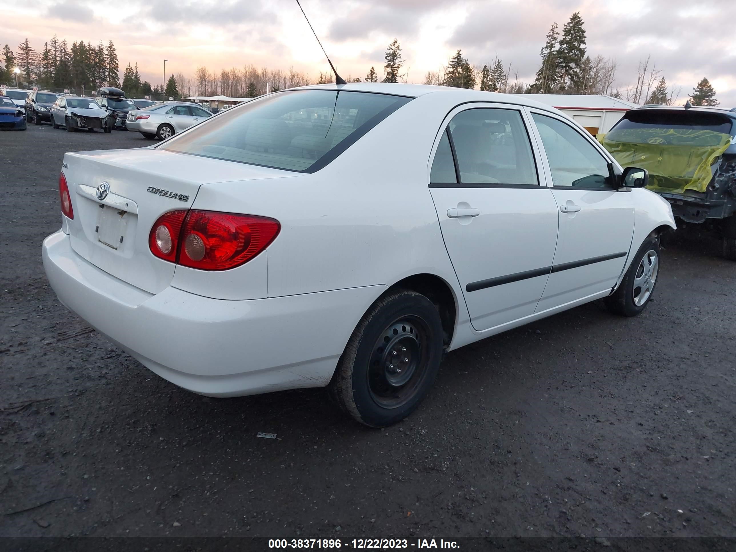 Photo 3 VIN: JTDBR32E060060488 - TOYOTA COROLLA 