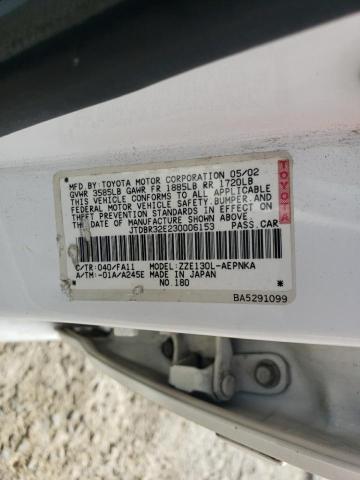 Photo 11 VIN: JTDBR32E230006153 - TOYOTA COROLLA 