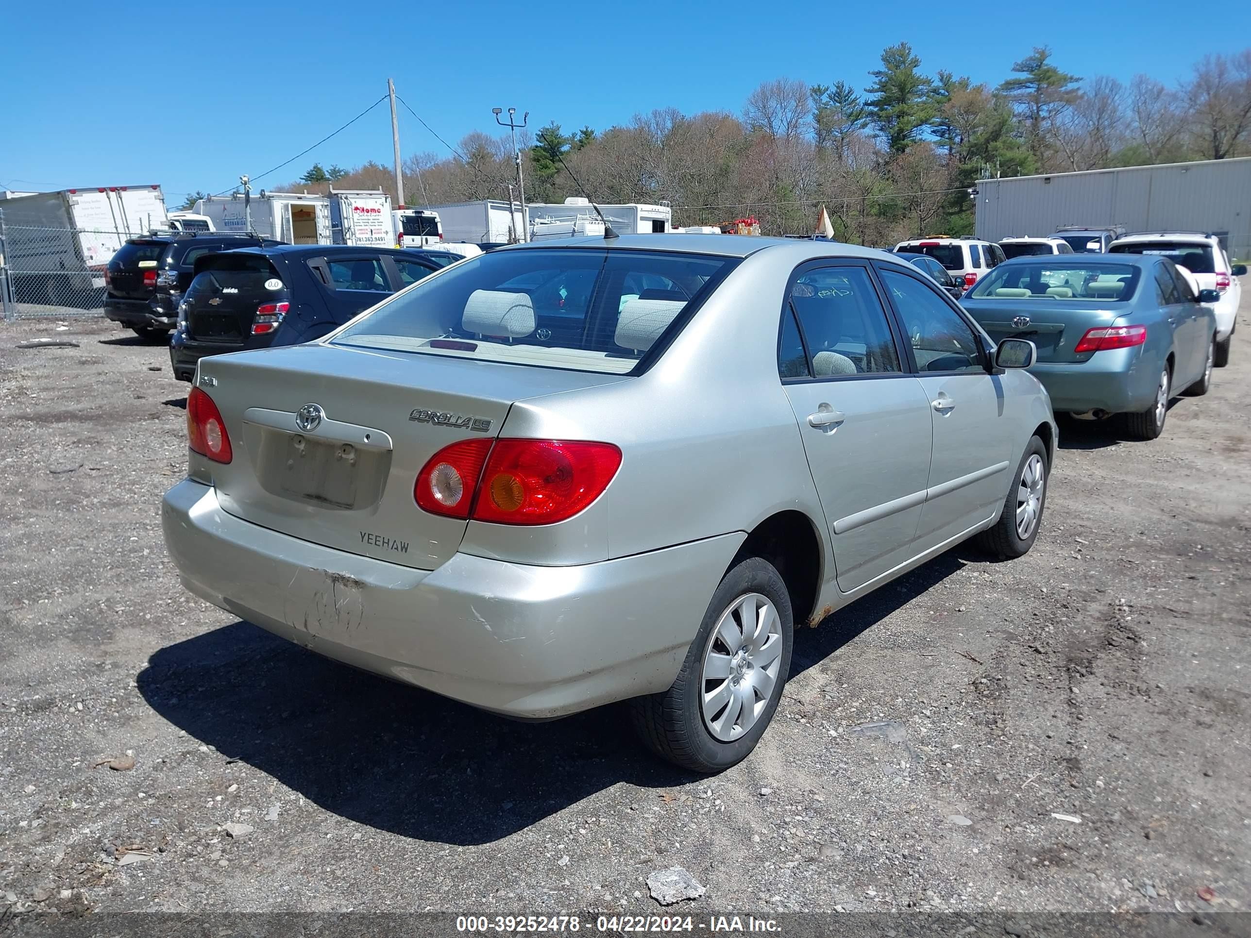 Photo 3 VIN: JTDBR32E230040741 - TOYOTA COROLLA 