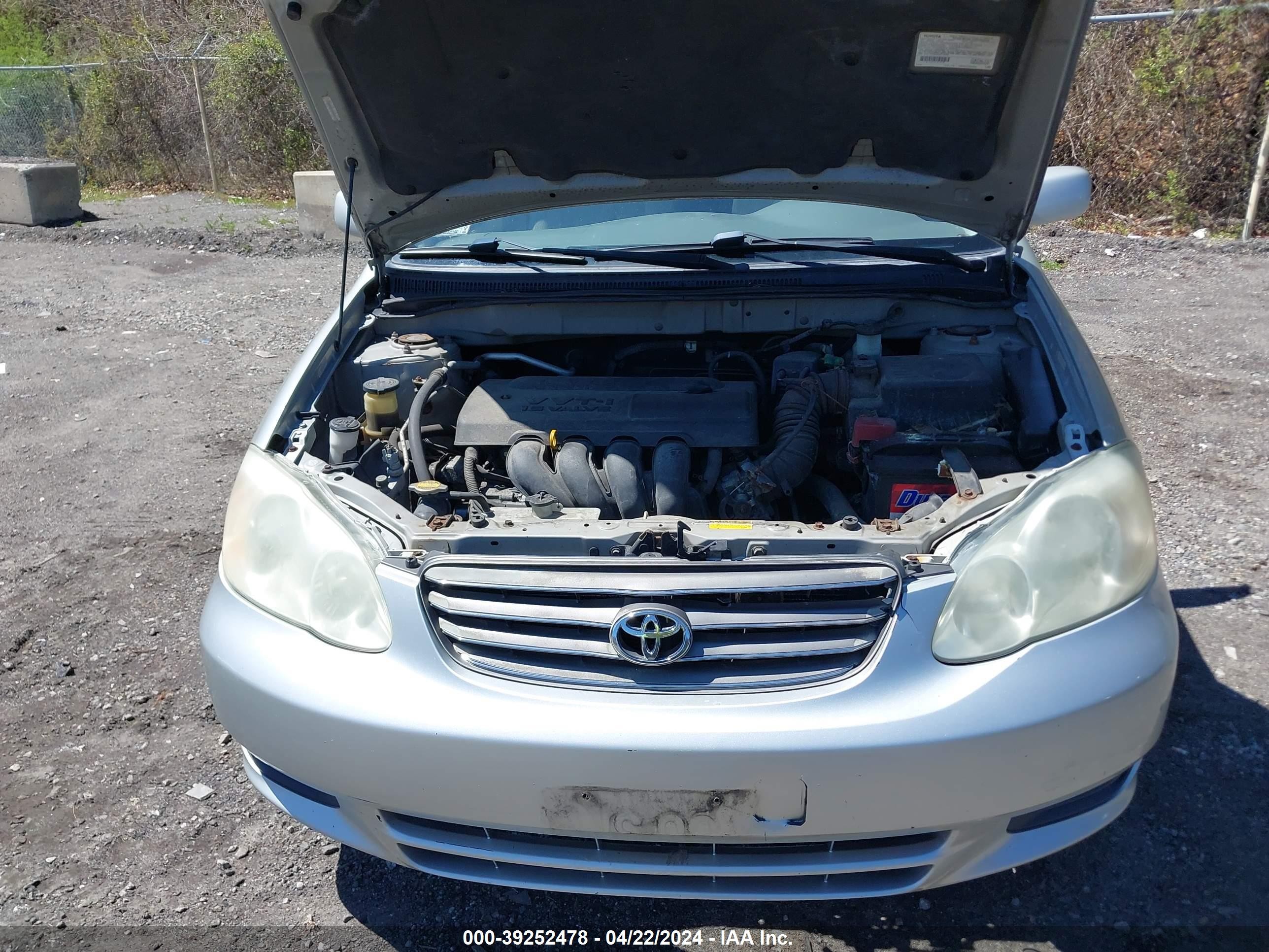 Photo 9 VIN: JTDBR32E230040741 - TOYOTA COROLLA 