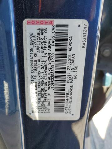 Photo 11 VIN: JTDBR32E330011233 - TOYOTA COROLLA 