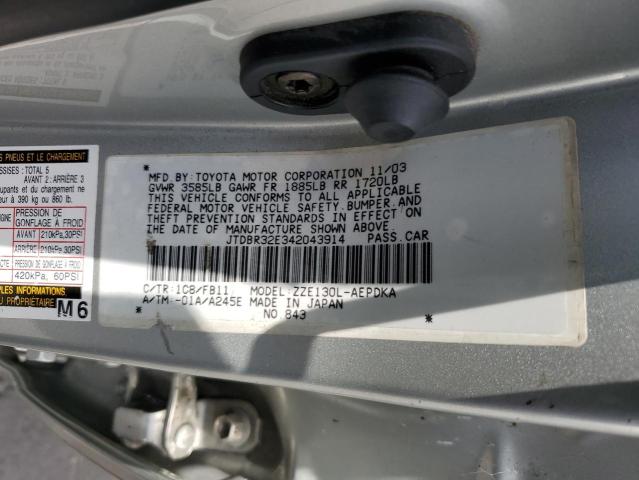 Photo 11 VIN: JTDBR32E342043914 - TOYOTA COROLLA 