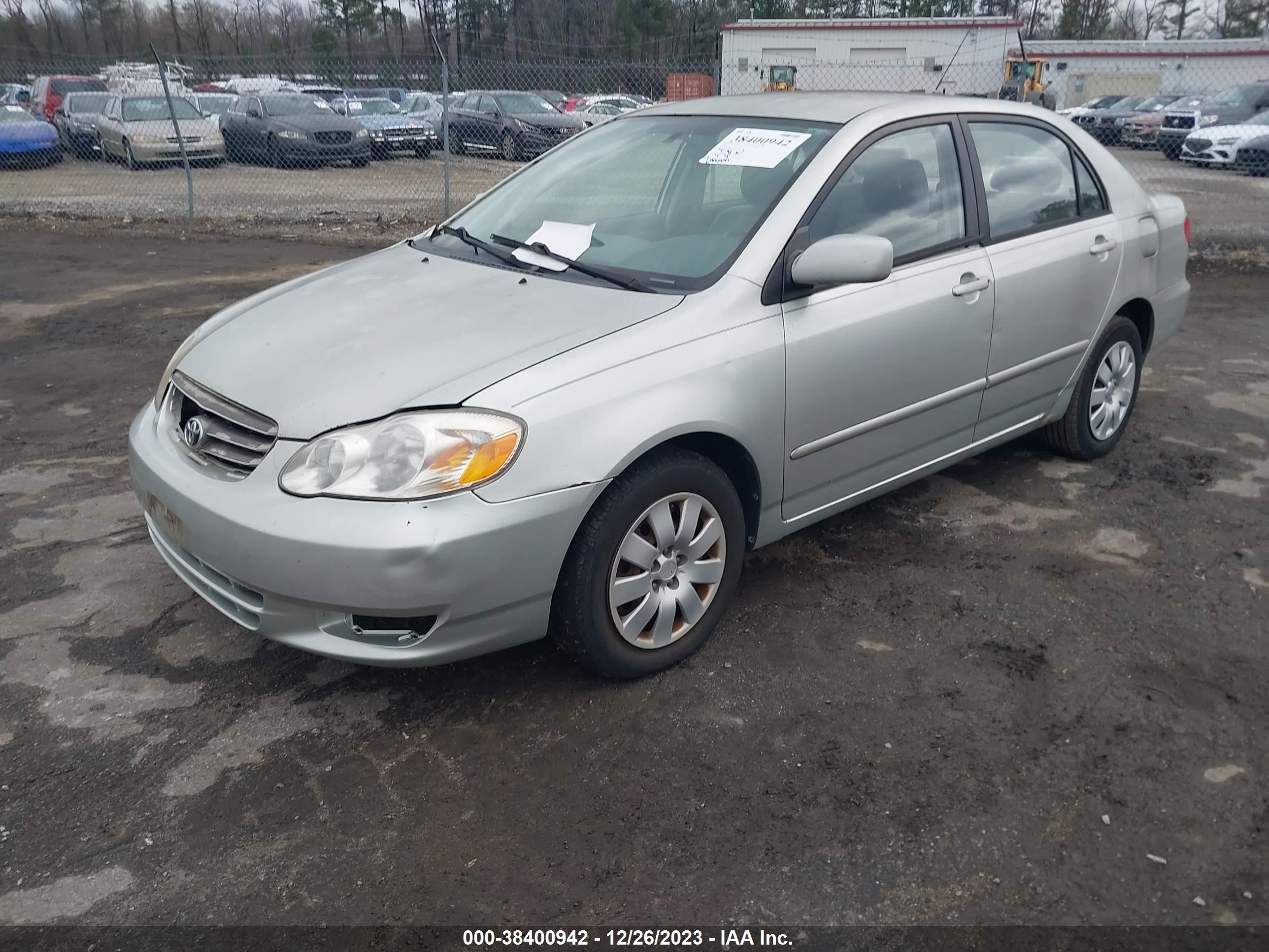 Photo 1 VIN: JTDBR32E430011709 - TOYOTA COROLLA 