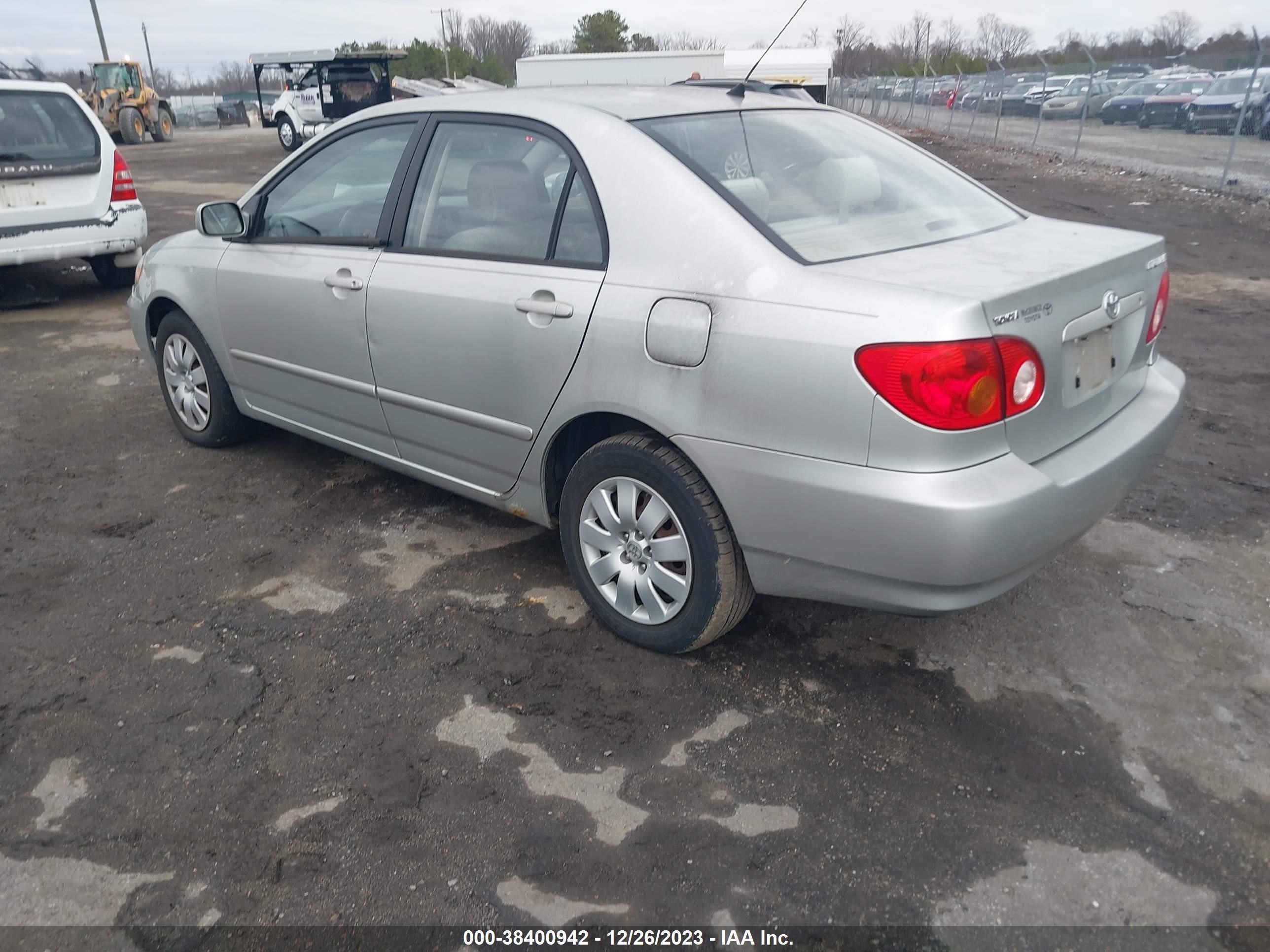 Photo 2 VIN: JTDBR32E430011709 - TOYOTA COROLLA 