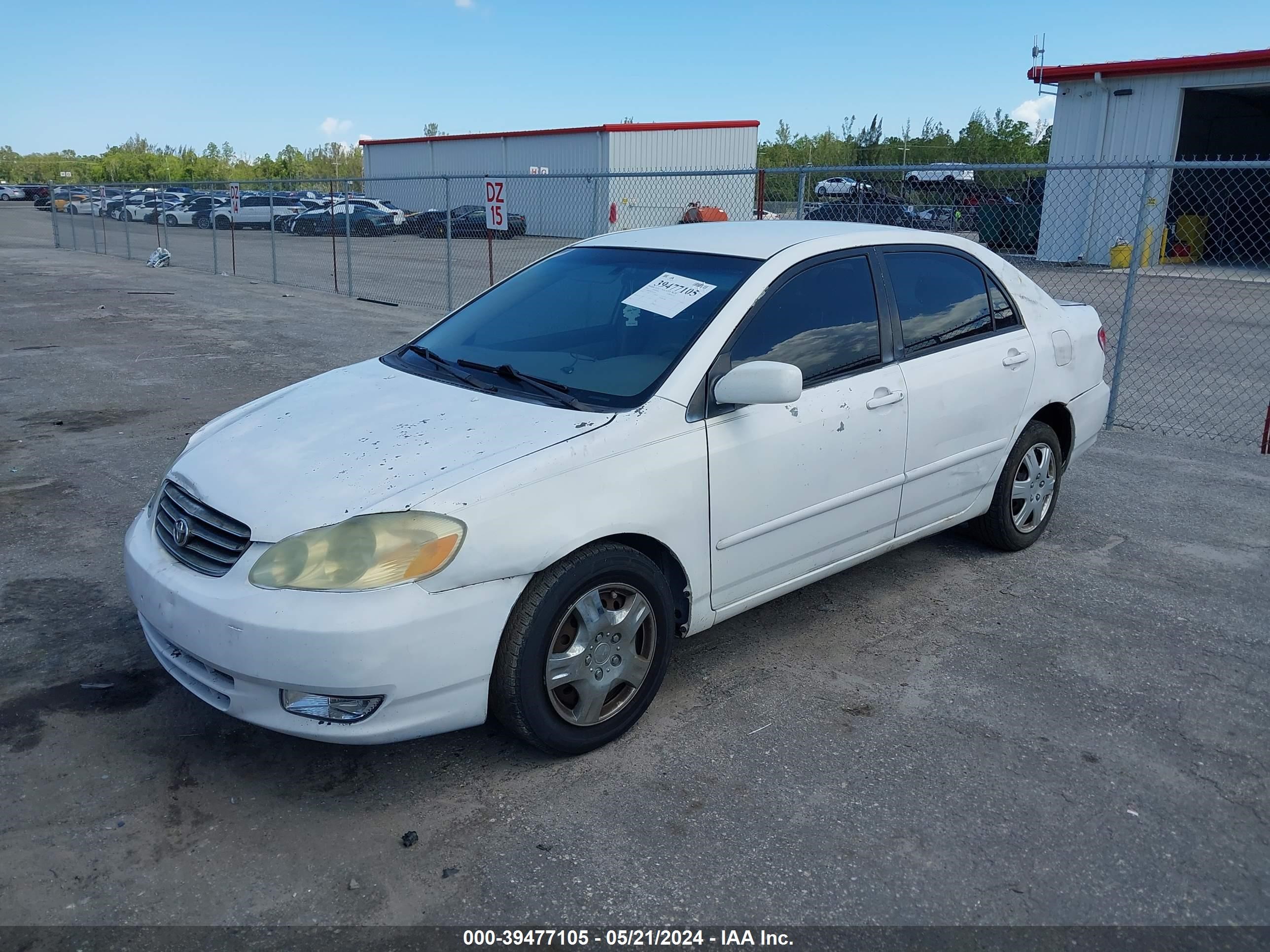 Photo 1 VIN: JTDBR32E530047991 - TOYOTA COROLLA 