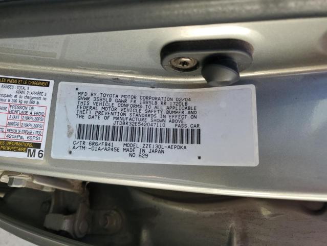 Photo 11 VIN: JTDBR32E542047110 - TOYOTA COROLLA CE 