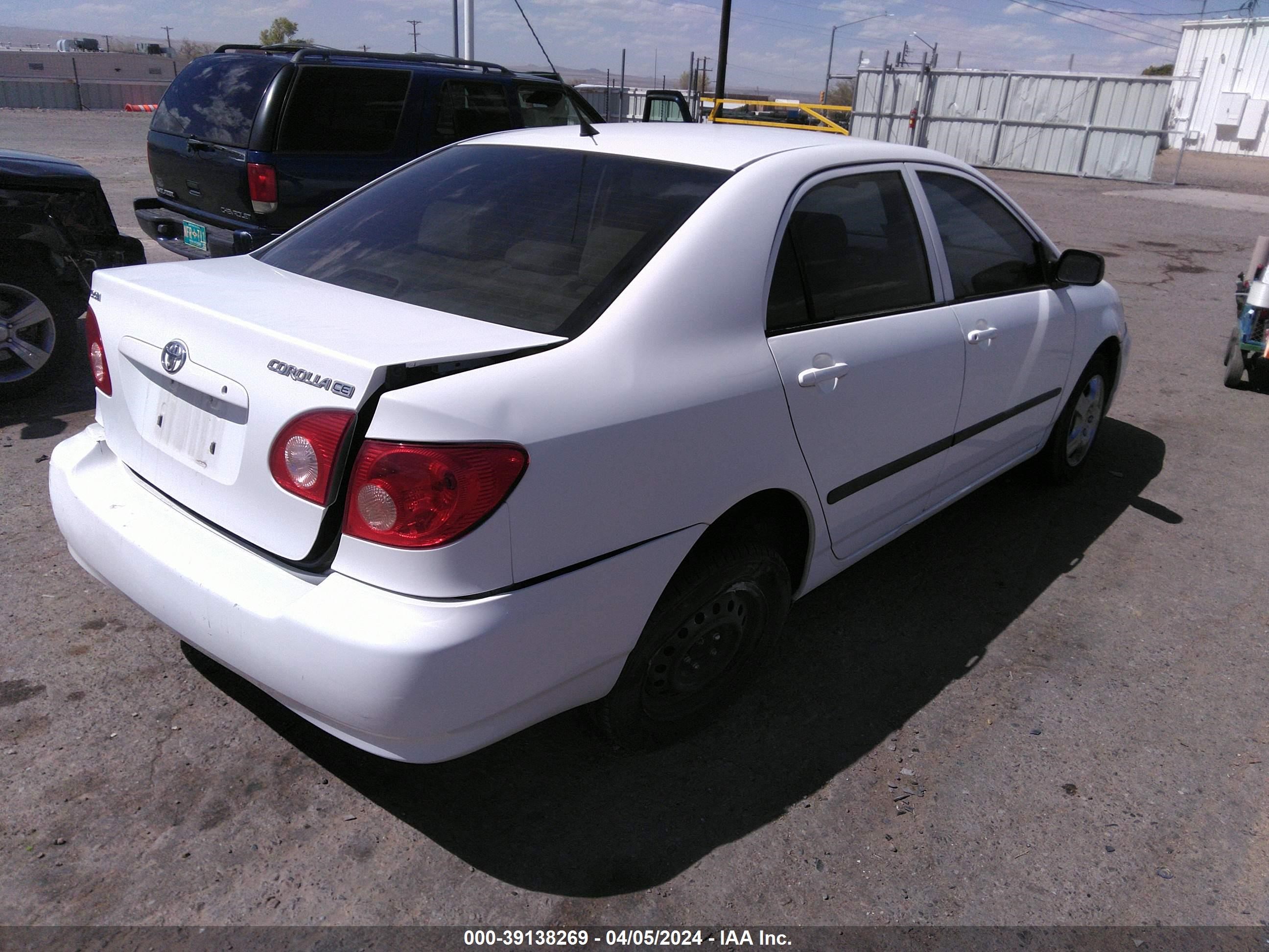 Photo 3 VIN: JTDBR32EX60082451 - TOYOTA COROLLA 