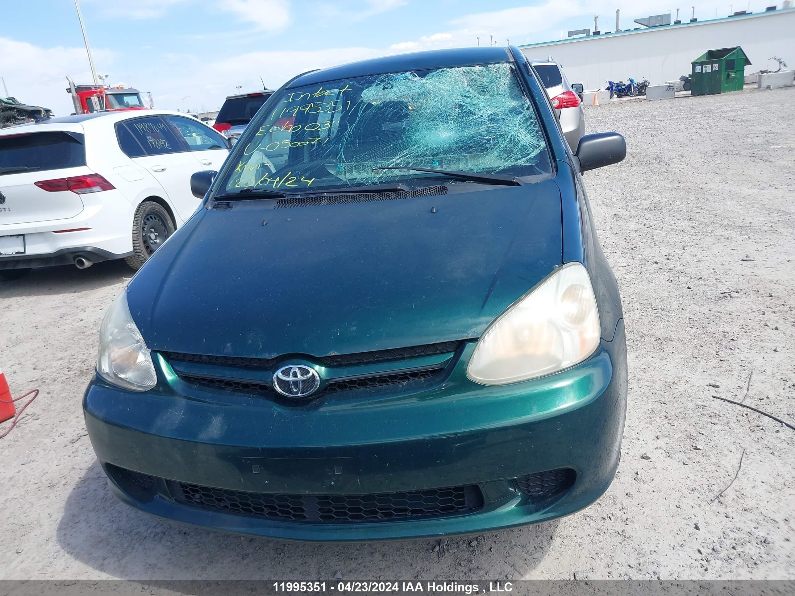 Photo 11 VIN: JTDBT123135050071 - TOYOTA ECHO 