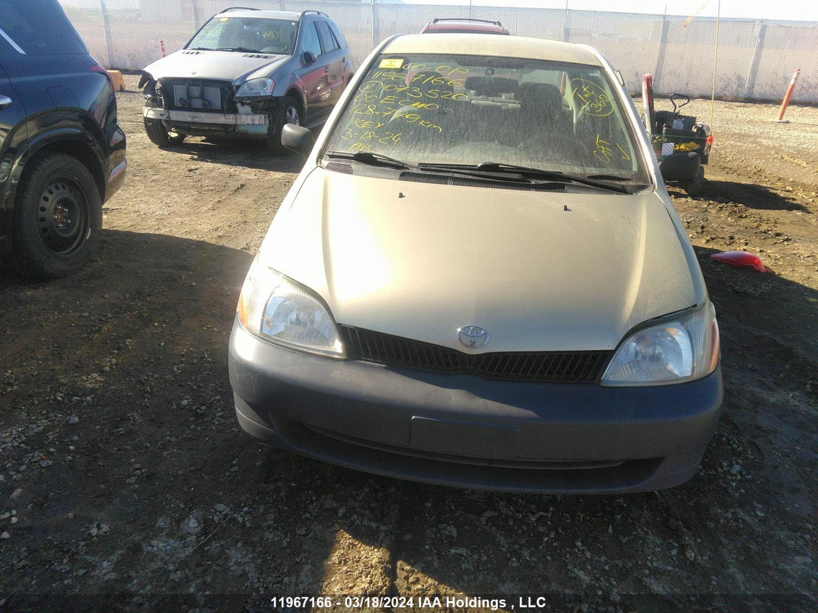 Photo 12 VIN: JTDBT1233Y0073520 - TOYOTA ECHO 