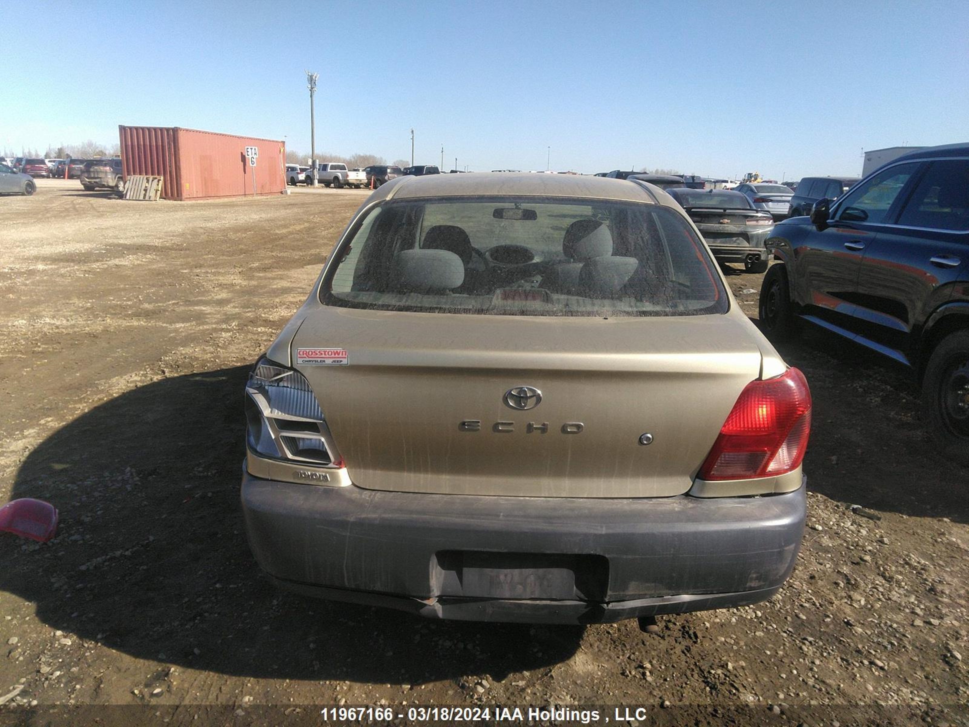 Photo 16 VIN: JTDBT1233Y0073520 - TOYOTA ECHO 