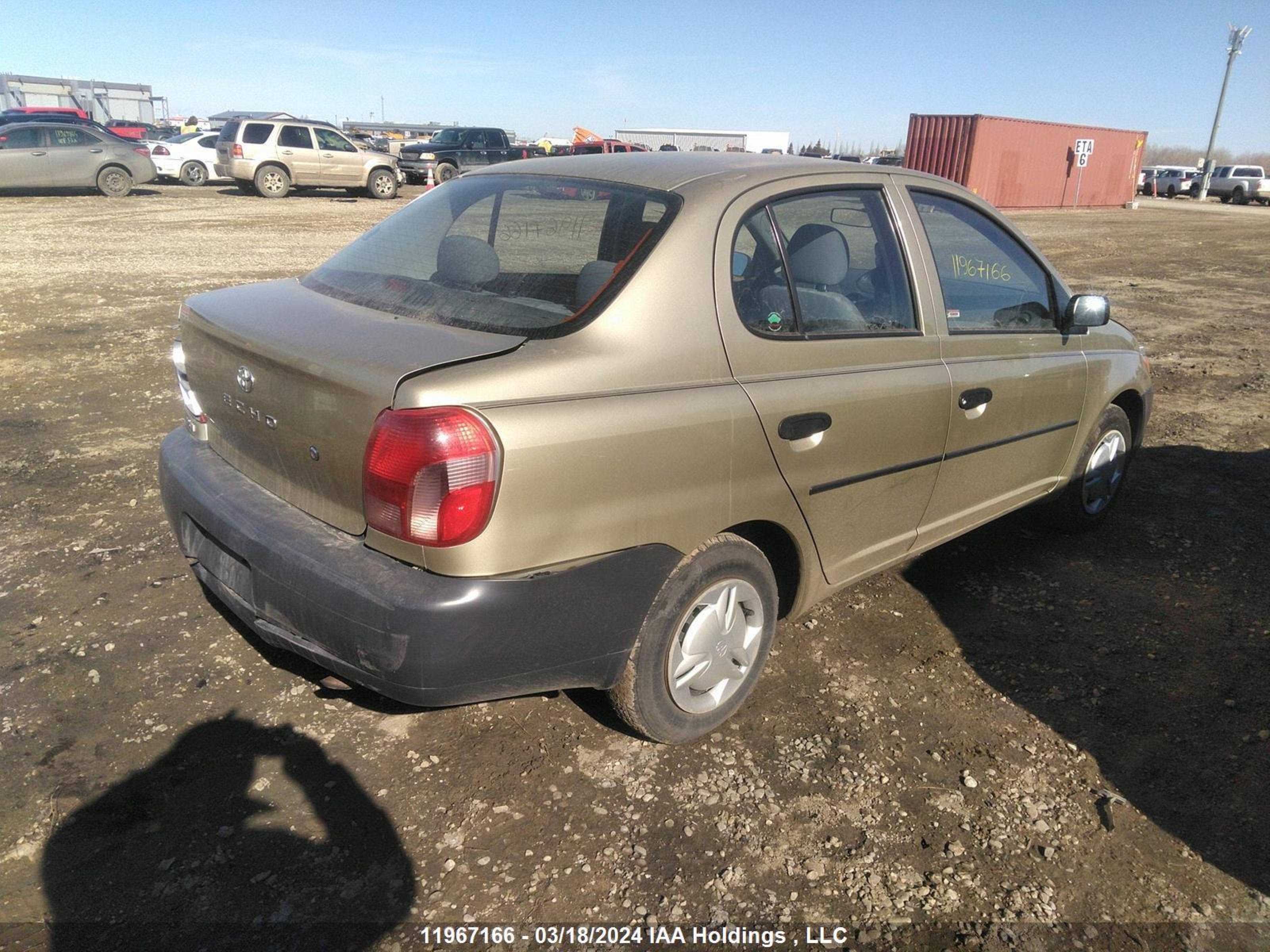 Photo 3 VIN: JTDBT1233Y0073520 - TOYOTA ECHO 