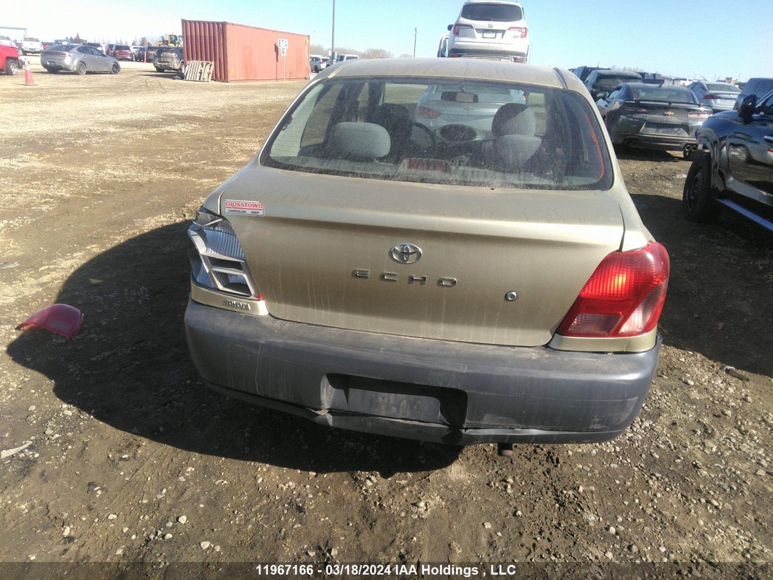 Photo 5 VIN: JTDBT1233Y0073520 - TOYOTA ECHO 