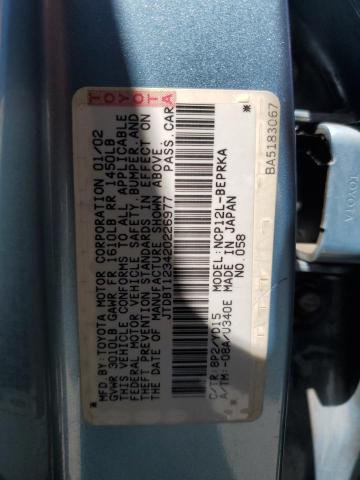 Photo 11 VIN: JTDBT123420226977 - TOYOTA ECHO 