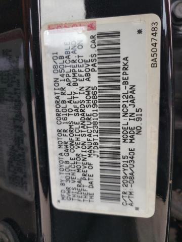 Photo 11 VIN: JTDBT123810196865 - TOYOTA ECHO 