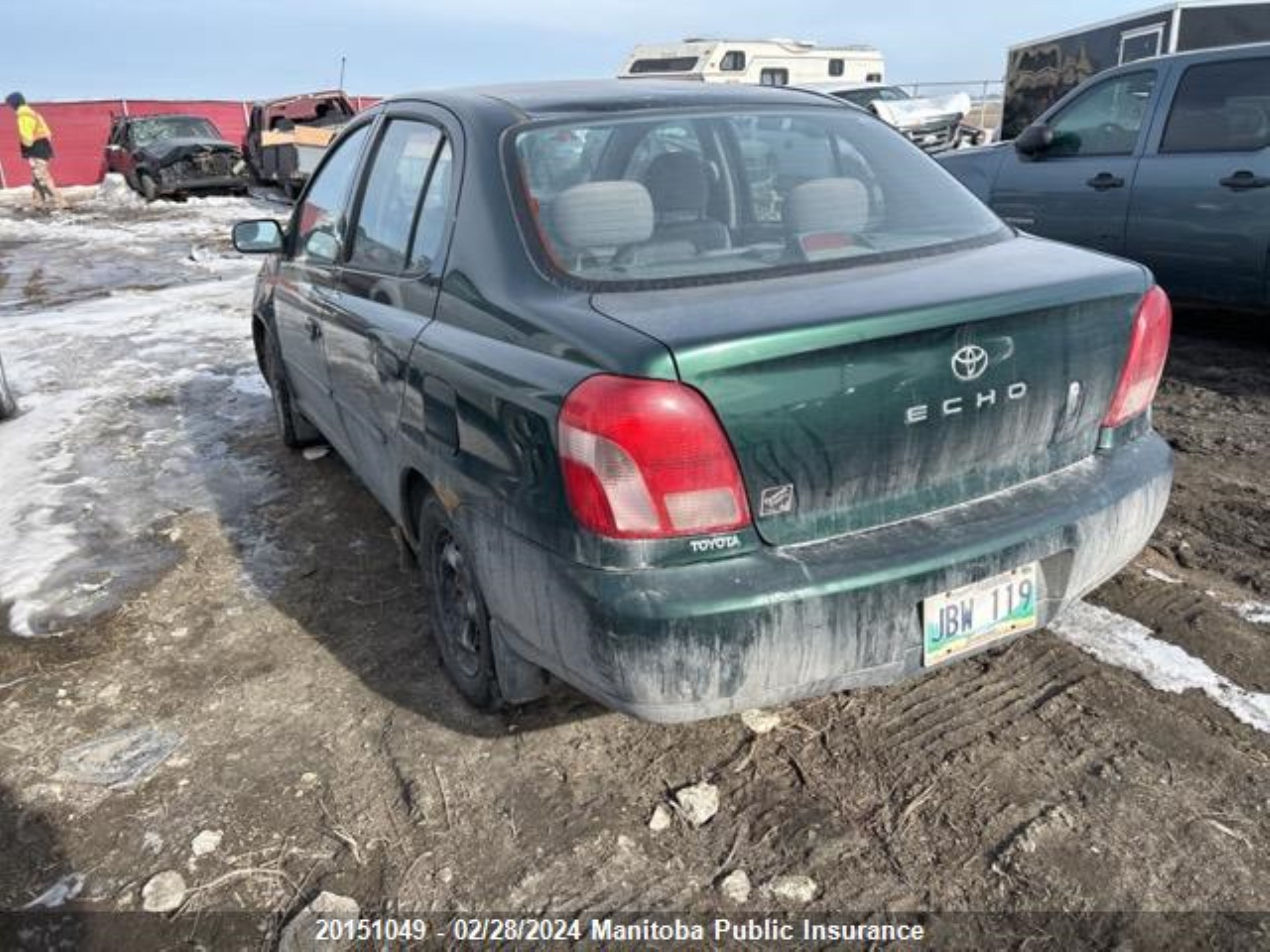 Photo 2 VIN: JTDBT123X10190260 - TOYOTA ECHO 