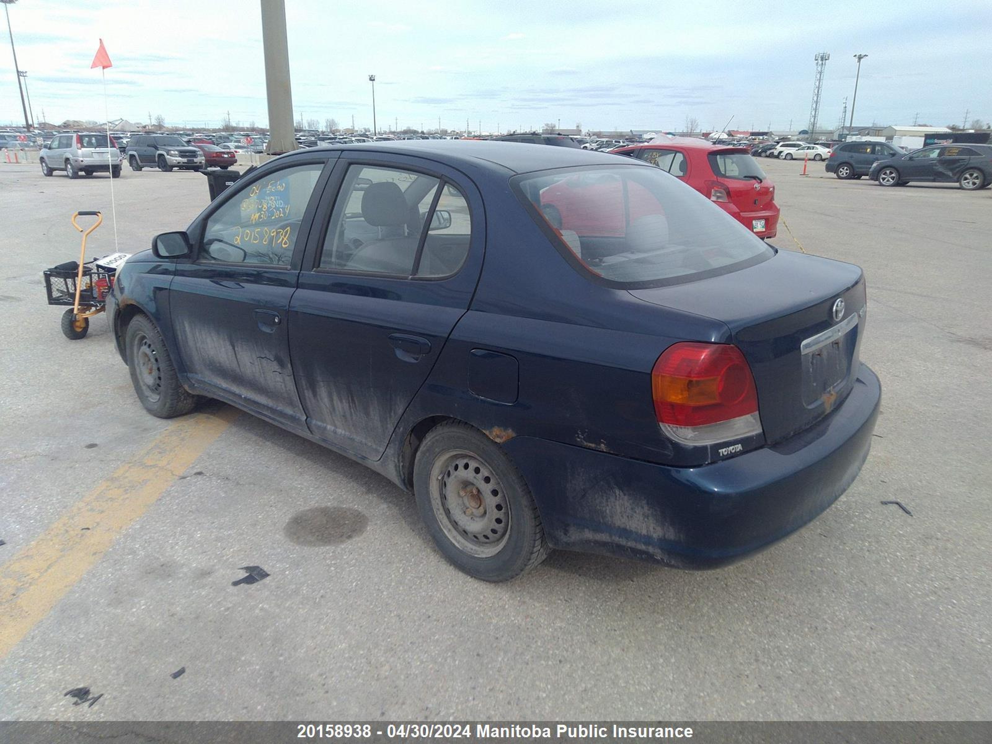 Photo 2 VIN: JTDBT123X40337083 - TOYOTA ECHO 