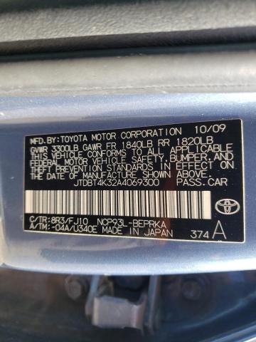 Photo 9 VIN: JTDBT4K32A4069300 - TOYOTA YARIS 