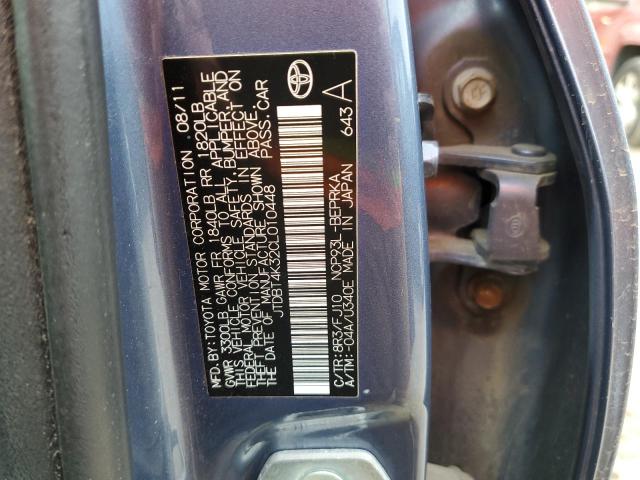 Photo 9 VIN: JTDBT4K32CL010448 - TOYOTA YARIS 