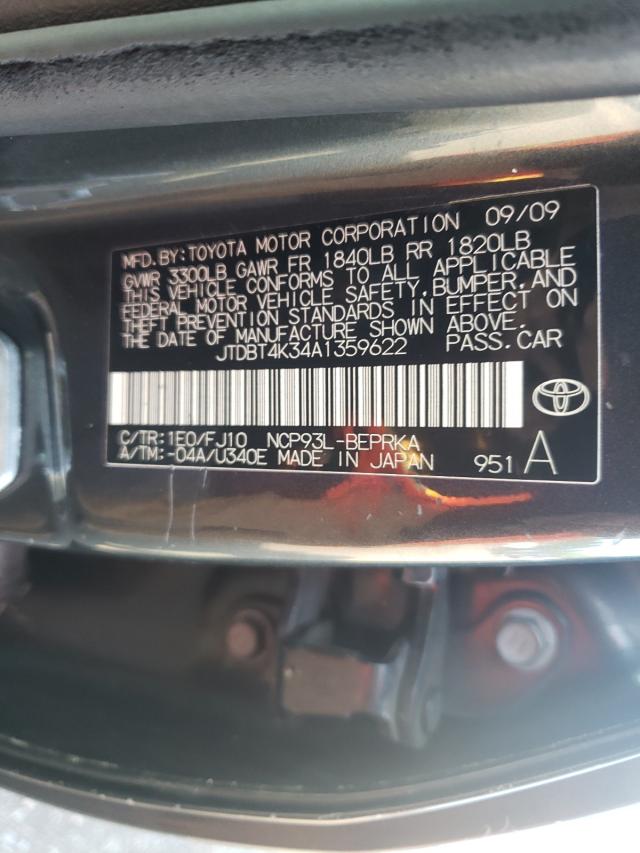 Photo 9 VIN: JTDBT4K34A1359622 - TOYOTA YARIS 