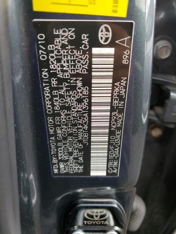 Photo 11 VIN: JTDBT4K36A1396185 - TOYOTA YARIS 