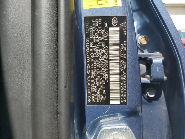 Photo 12 VIN: JTDBT4K37B1404313 - TOYOTA YARIS 